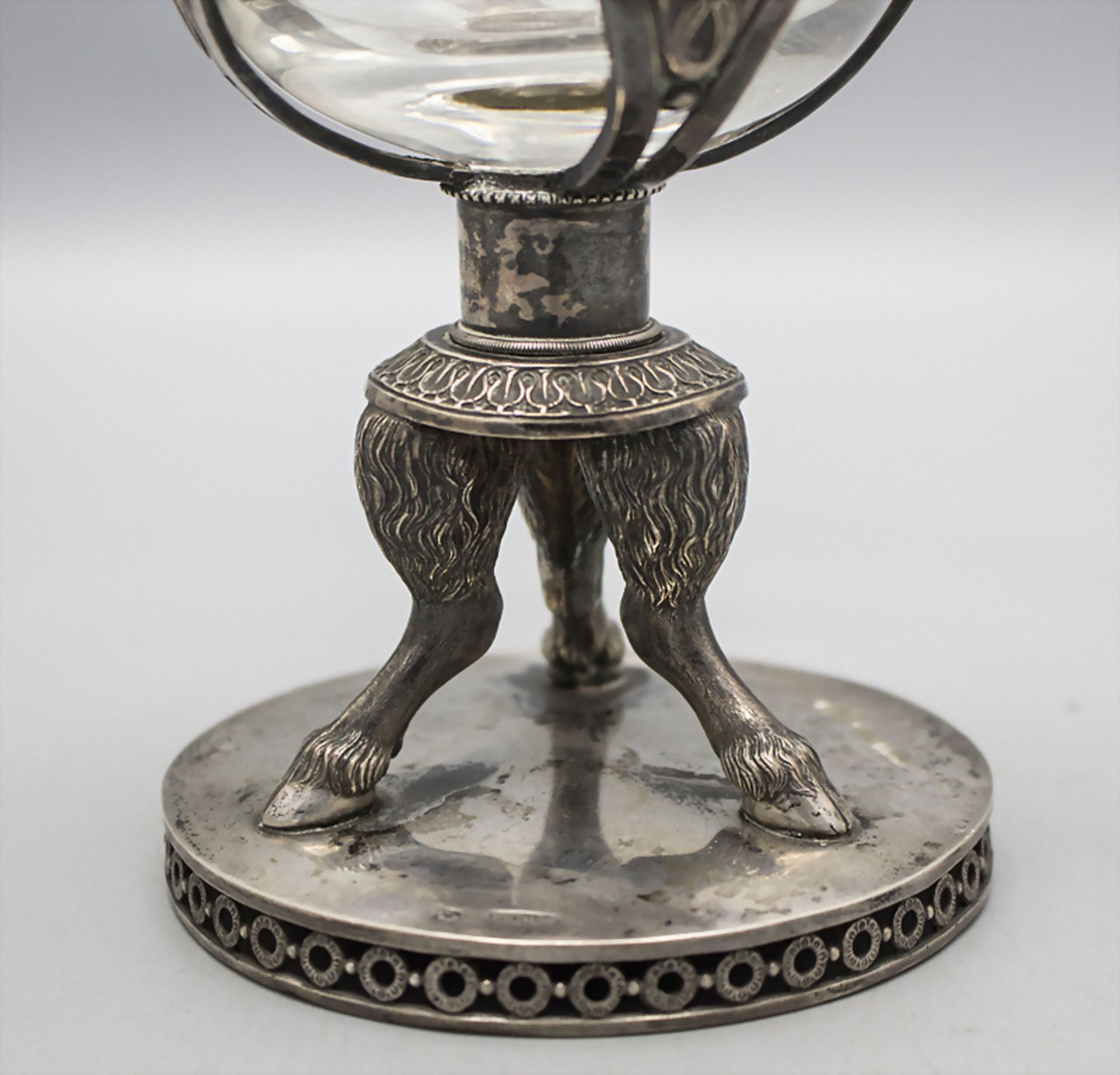 Empire Bonboniere / A silver Empire bonbonnière, Johannes Pracht, Darmstadt, um 1810 - Bild 2 aus 5