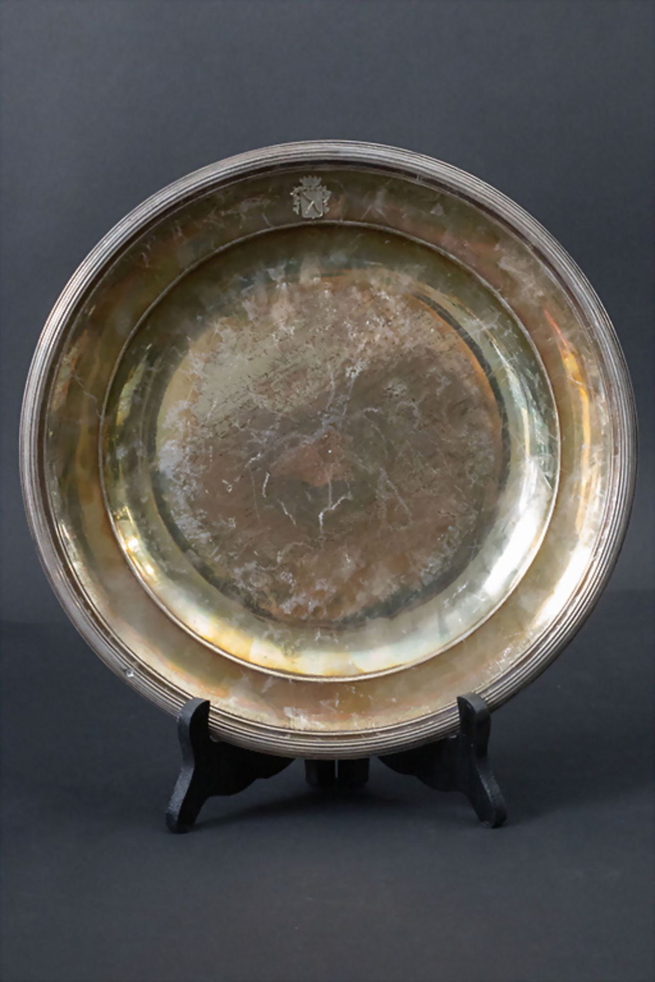 Silberteller / A silver plate, Louis Manaut, Paris, 1829-1839