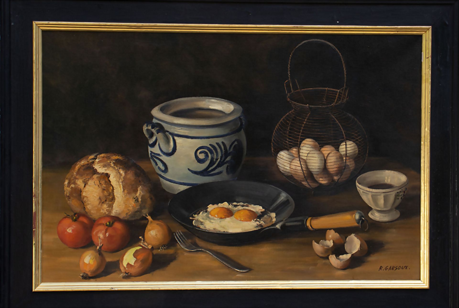 Roger GARSOUX (1931-2002), Stillleben 'Das Frühstück', Frankreich, 20. Jh. - Image 2 of 7