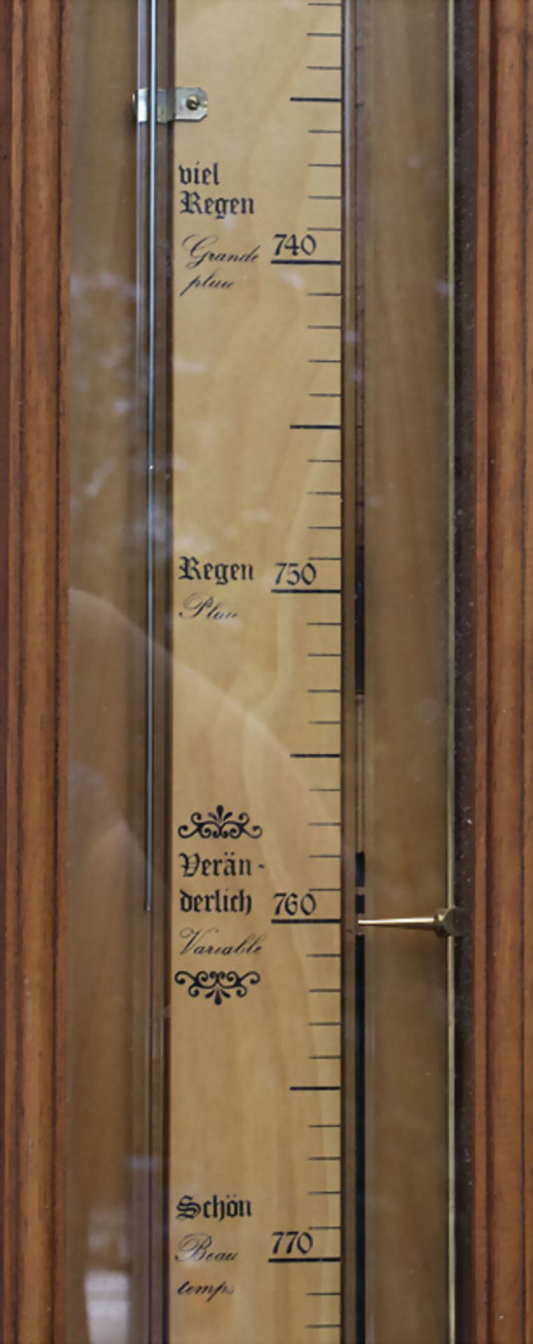 Luftdruckmesser / Barometer, Gohm, 20. Jh. - Image 3 of 3