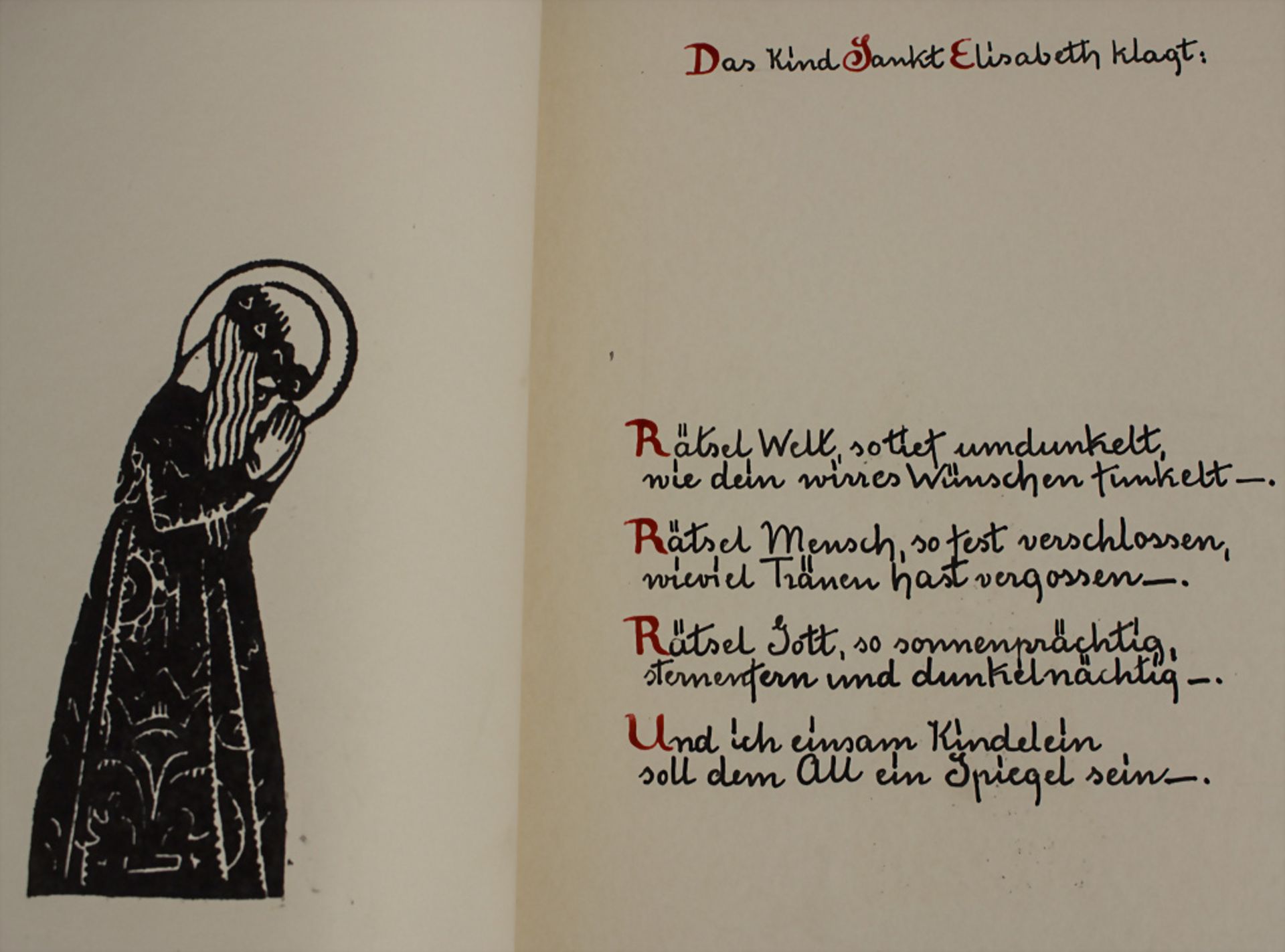 Dörthe Ulmer-Stichel: 'Eine heilige deutsche Frau - St. Elisabeth v. Thüringen' - Image 2 of 5