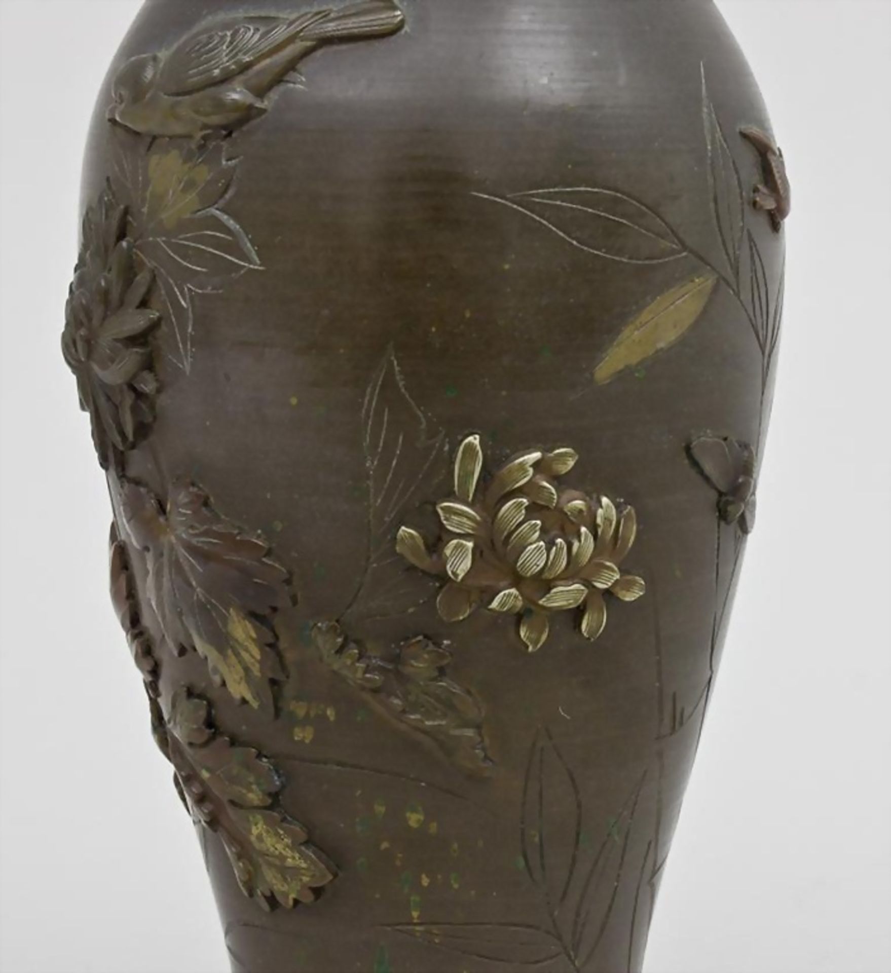 Vase, Meiji-Periode, Japan, Ende 19. Jh. - Bild 3 aus 4