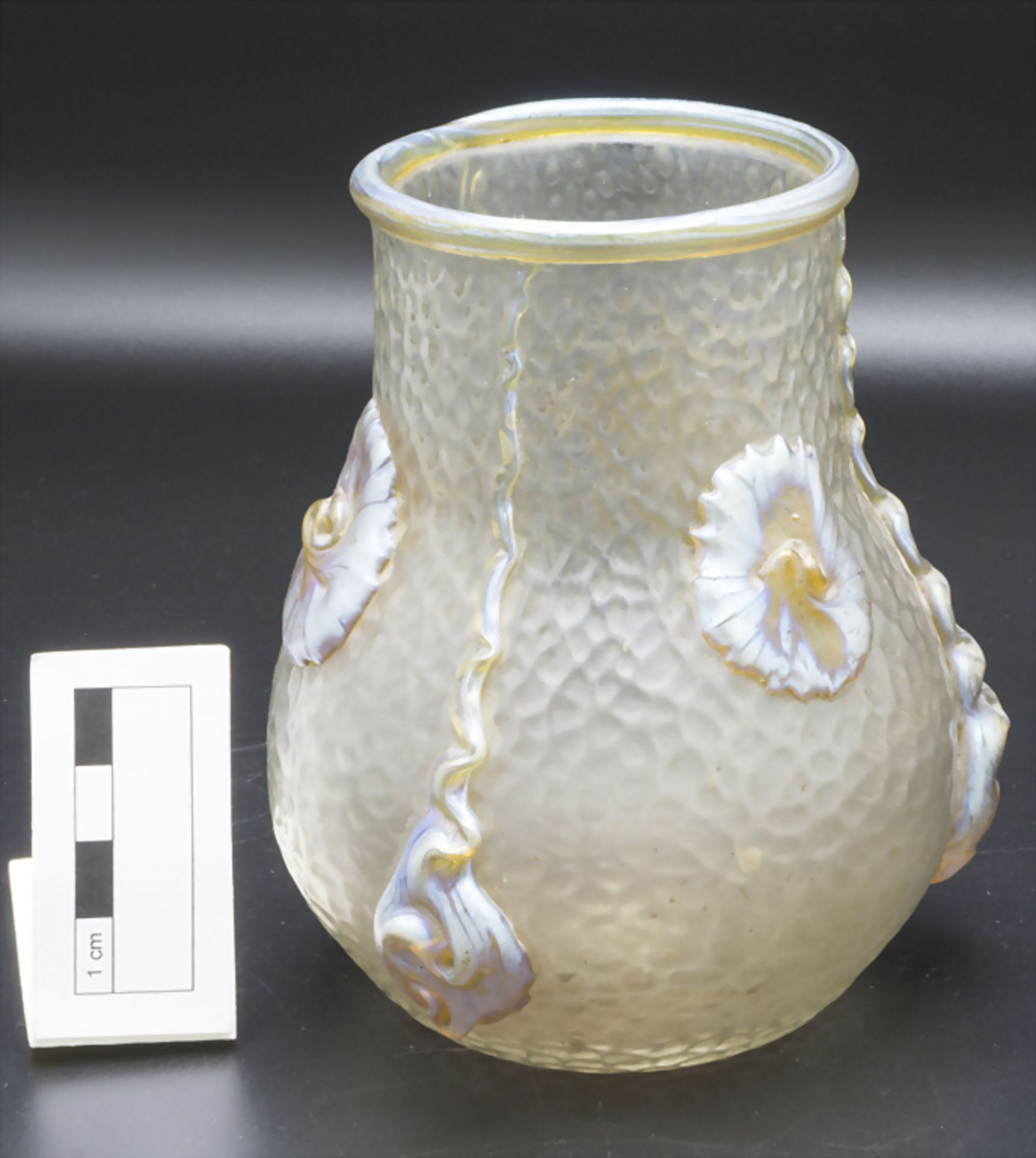 Jugendstil Vase / An Art Nouveau vase, Loetz Wwe., Klostermühle, 1902 - Bild 2 aus 6