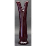 Glasvase / A glass vase, wohl AVEM (Arte Vetraria Muranese), Murano, Entwurf wohl Giorgio ...