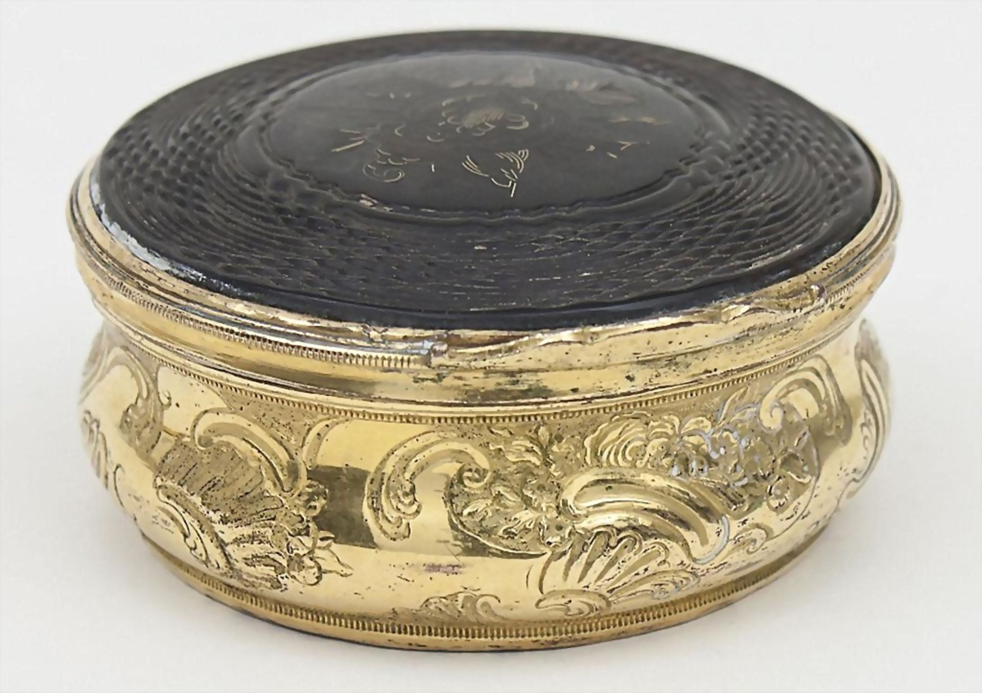 Rokoko-Tabatiere/Snuffbox, Frankreich, um 1770 - Bild 2 aus 3