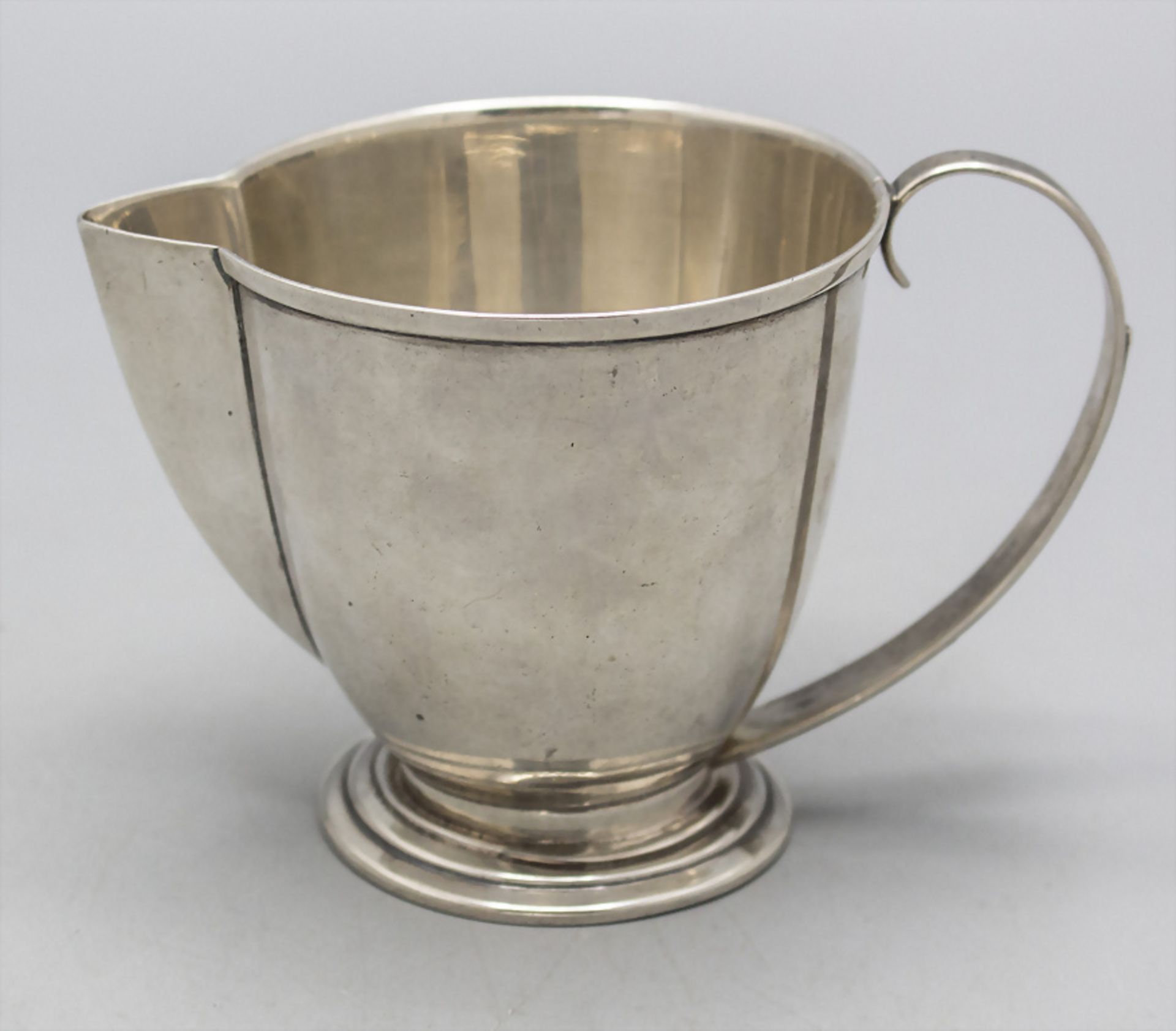 Sahnegießer / A silver creamer, International Sterling, USA, 20. Jh.