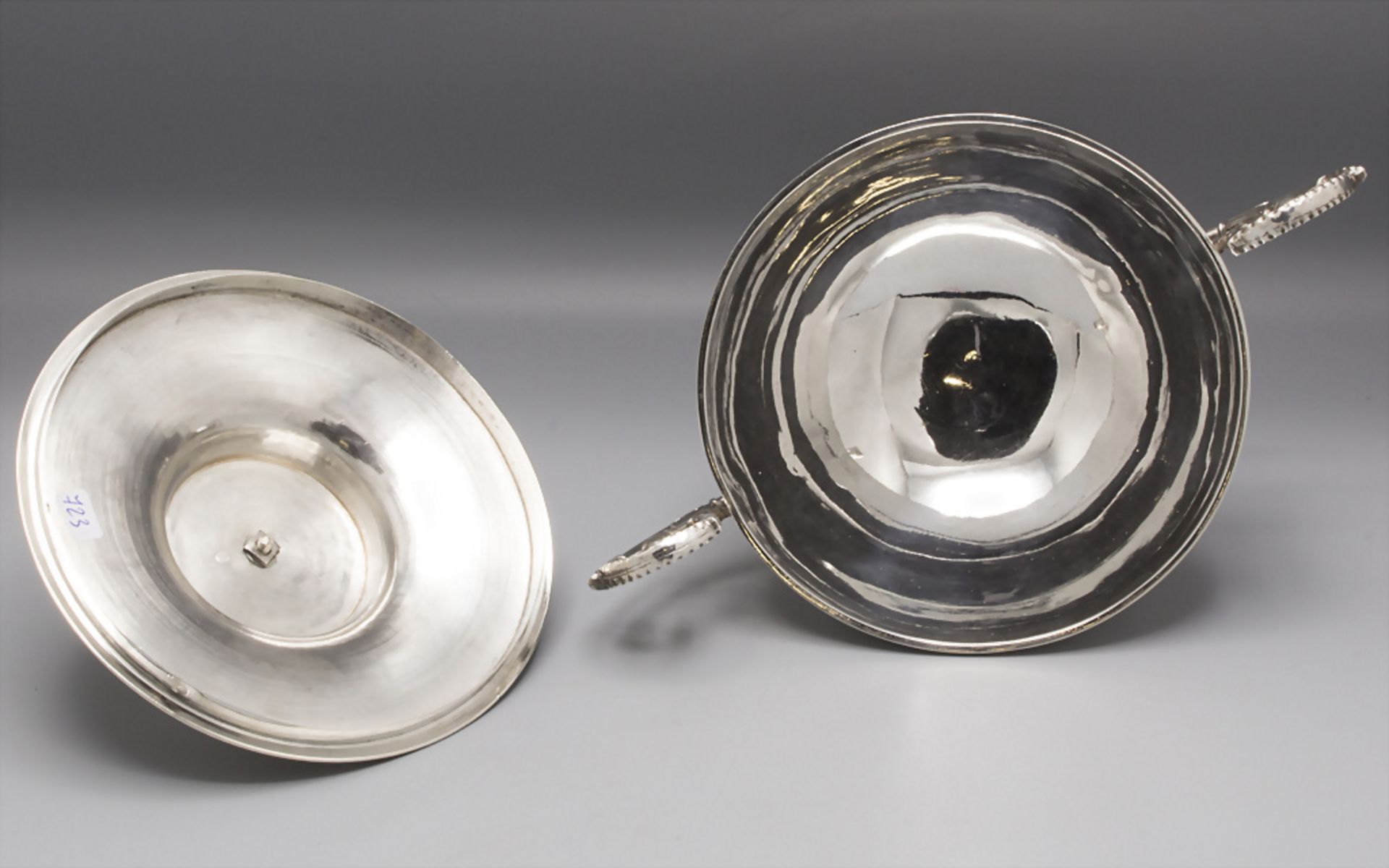 Zuckerdose Epoche Restauration / A silver sugar bowl, Charles-Marie Guidée, Paris, nach 1819 - Bild 5 aus 12