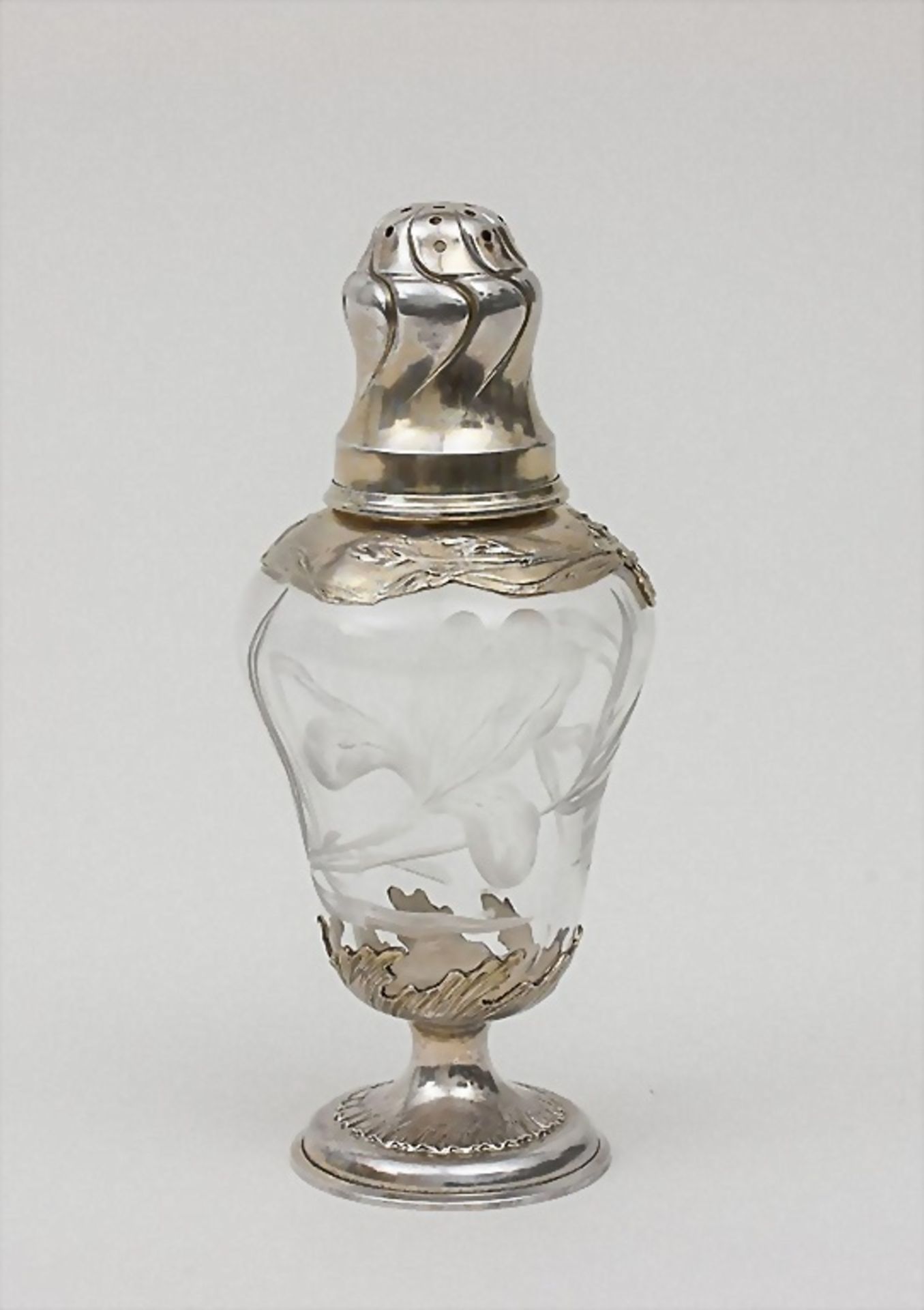 Jugendstil-Zuckerstreuer / Art Nouveau Silver Sugar Sprinkler, Paul Canaux & Cie., Paris, um 1900