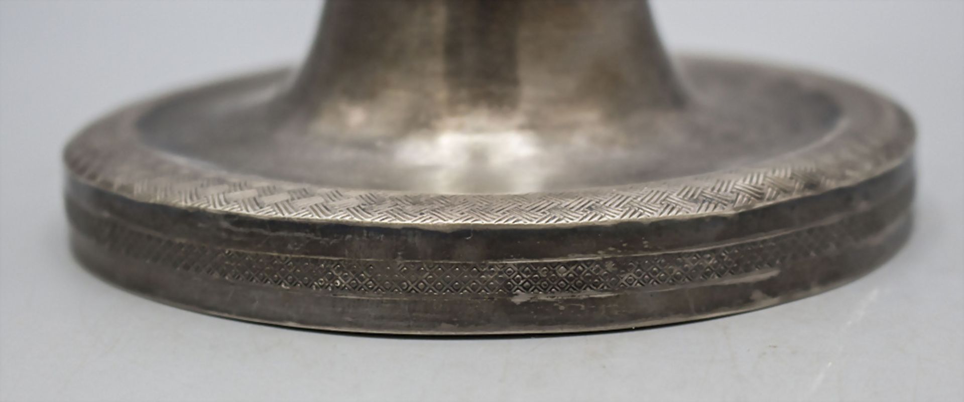 Empire Silberleuchter / A silver Empire candlestick, Isino, Neapel, um 1800 - Image 2 of 6