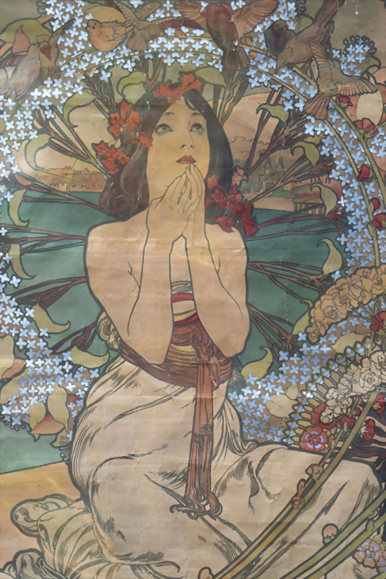 Plakat 'MONACO-MONTE-CARLO', Alfons Maria Mucha (1860-1939), um 1900