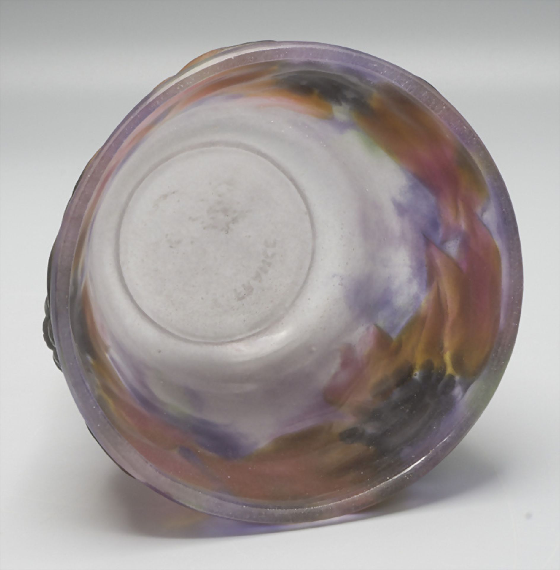 Jugendstil Schale 'Lierre' / Art Déco glass bowl 'Ivy', Gabriel Argy-Rousseau, Paris, 1919 - Bild 3 aus 6