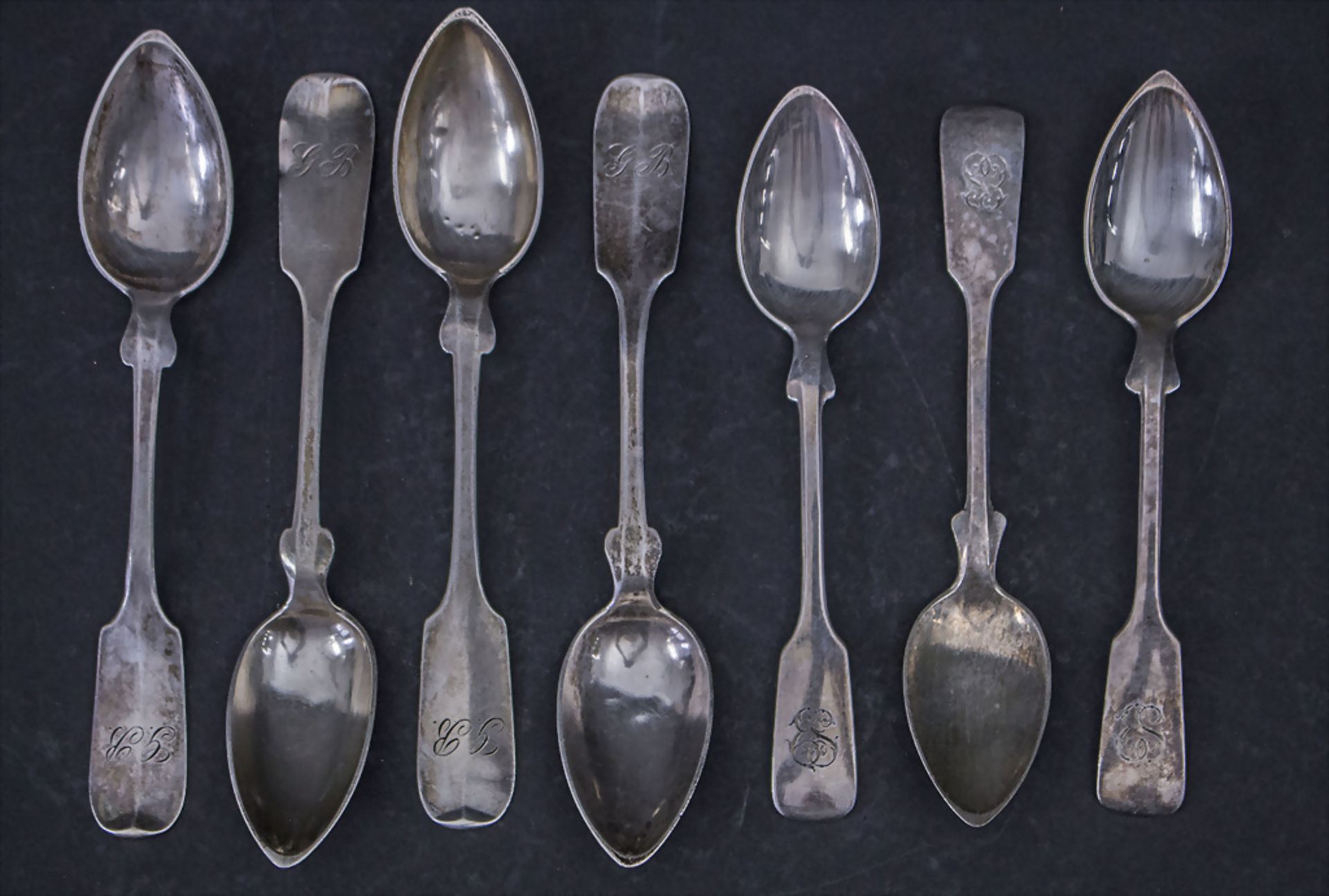 Konvolut Silberbsteck / Various pieces of silver cutlery, 20. Jh. - Bild 3 aus 3