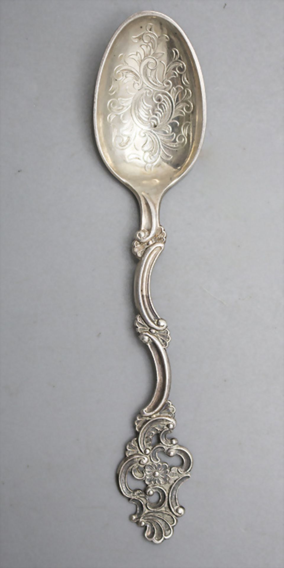 12 Teelöffel 'Fancy' / 12 silver tea spoons 'Fancy', Thorvald Marthinsen, Tonsberg, Norwegen, ... - Bild 2 aus 3