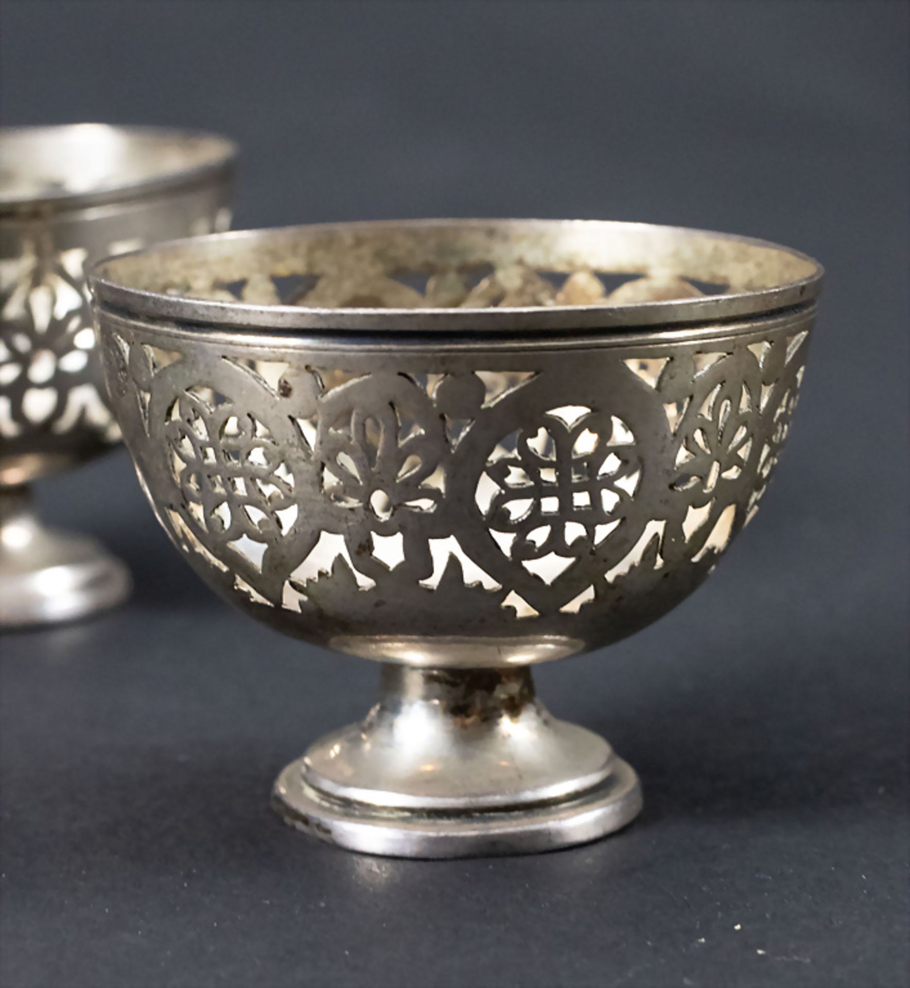 2 Zarf / 2 zarf en argent massif / A set of 2 silver zarf, Osmanisches Reich / Ottoman, 19. Jh. - Bild 2 aus 7