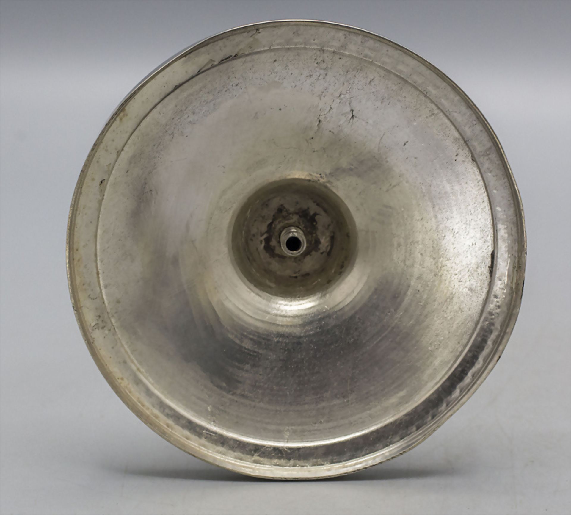 Empire Kerzenleuchter / An Empire silver candlestick, Venedig / Venice, um 1800 - Image 3 of 5