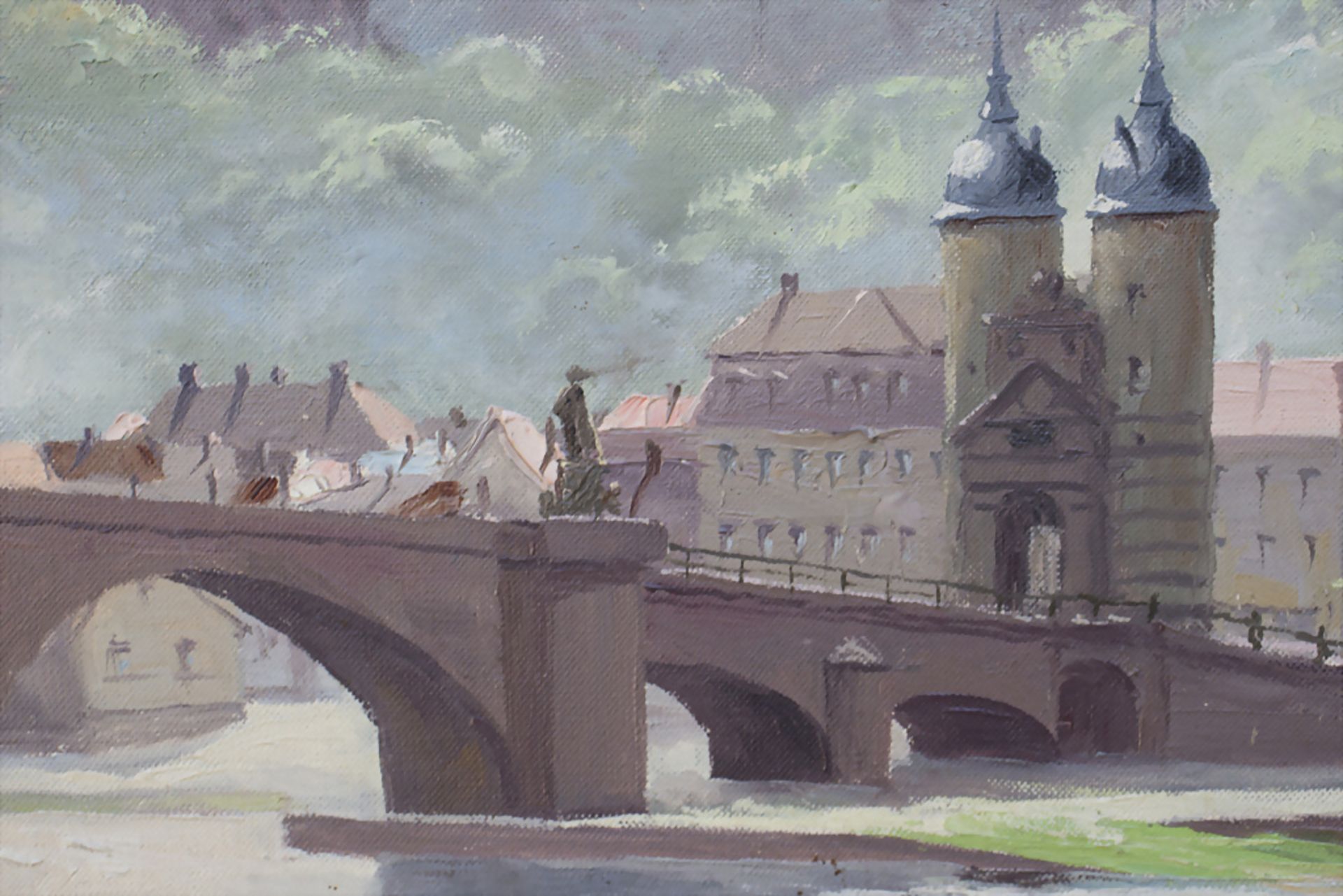 Karl STAUSS (1887-1964), 'Heidelberg', um 1950 - Bild 3 aus 8