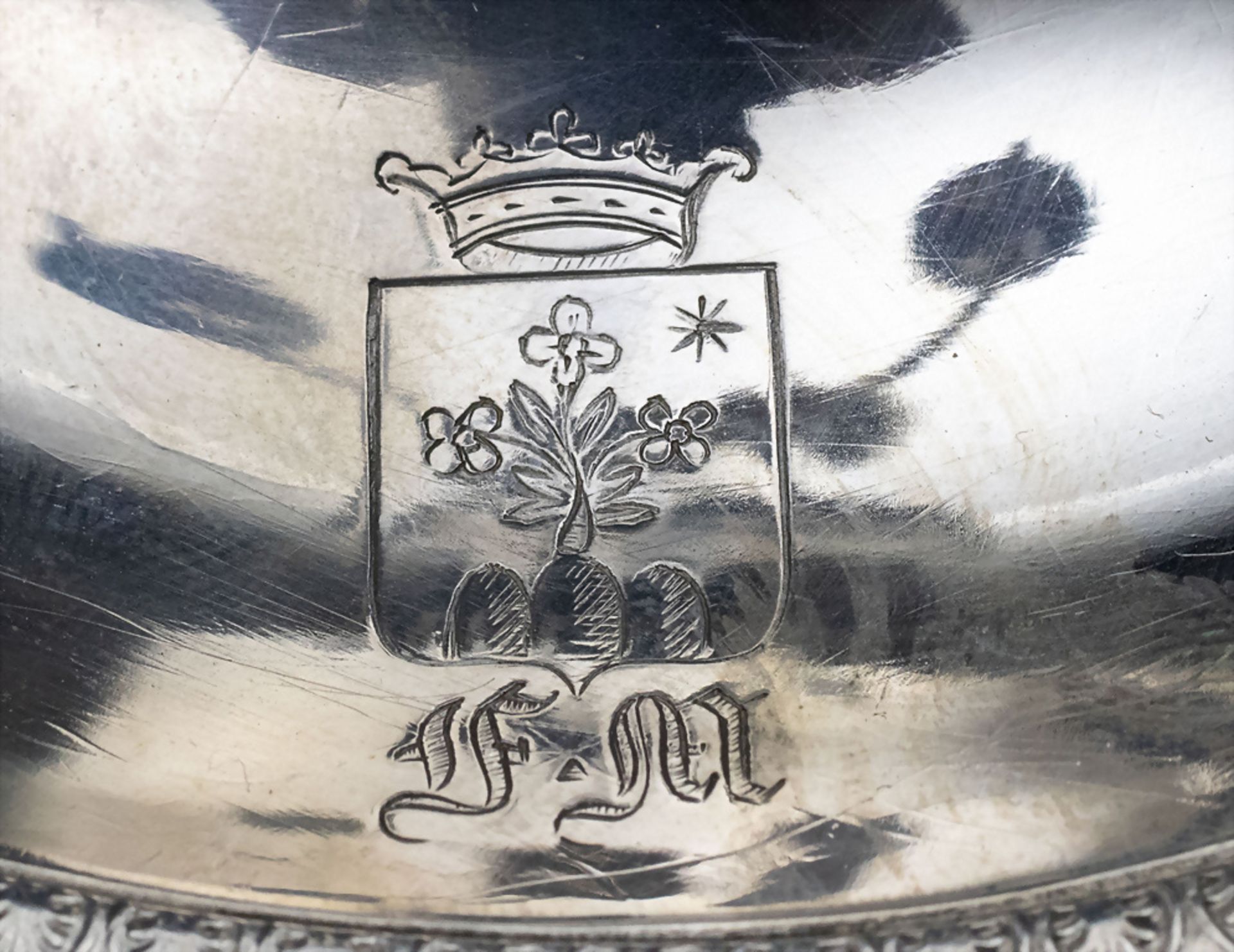 Empire Girandole / An Empire silver girandole, Neapel / Napoli / Naples, um 1800 - Image 10 of 10