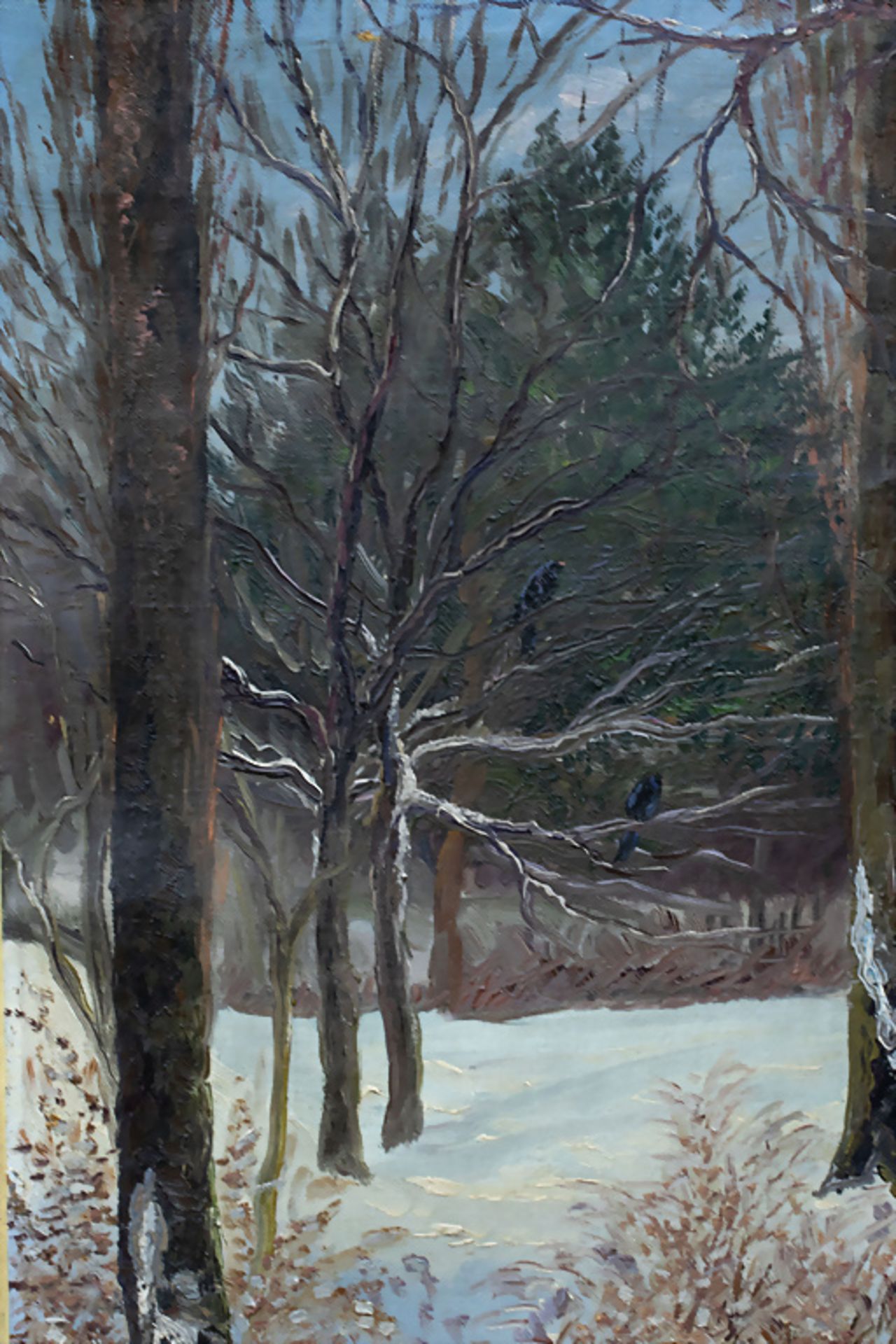 Rudolf KOPPENHÖFER (1876-1951) 'Winterlandschaft' / 'Winter landscape', um 1915 - Bild 3 aus 4