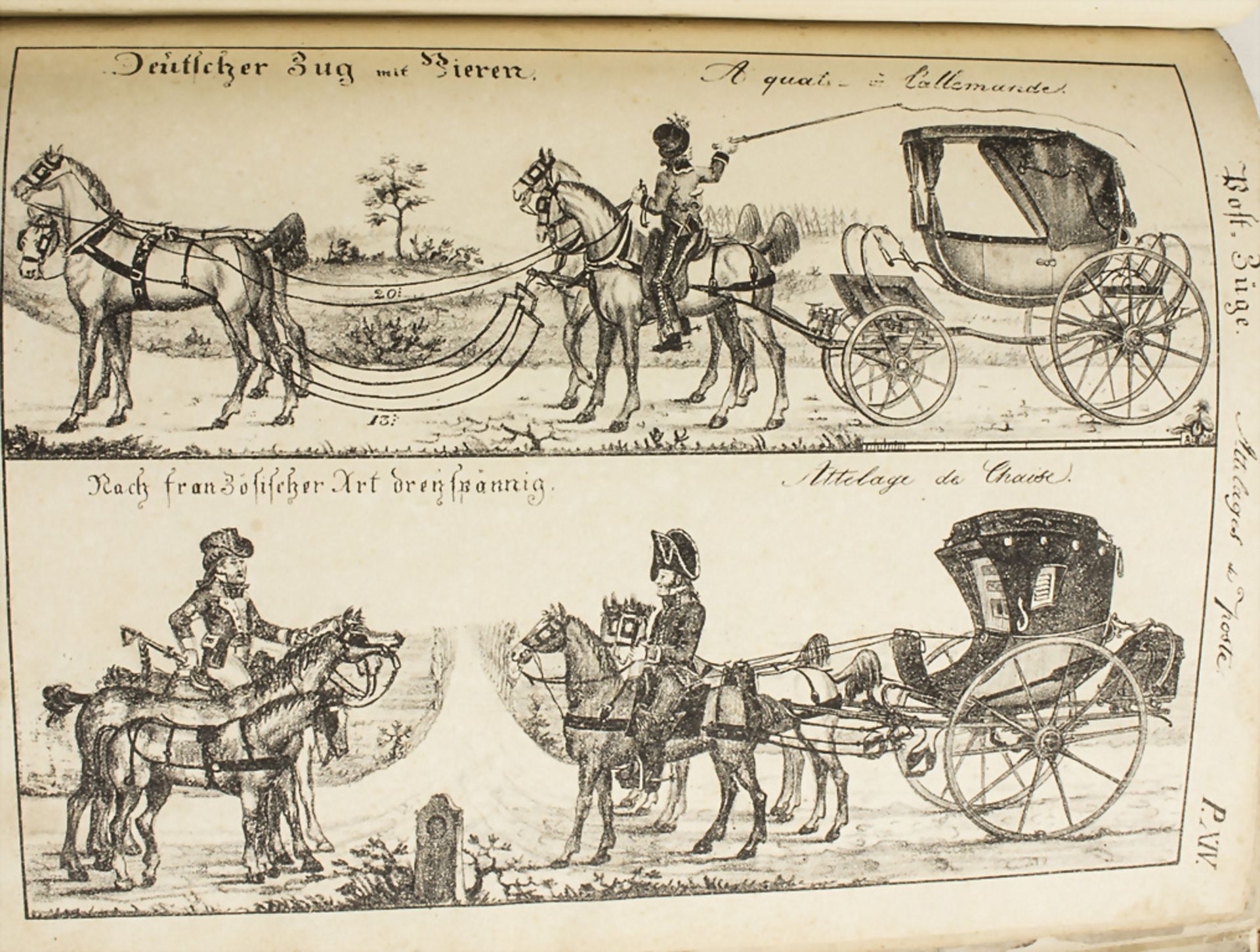 A. Hofer, 'Anweisung zu Sattler-Arbeiten', 1818 - Image 8 of 8