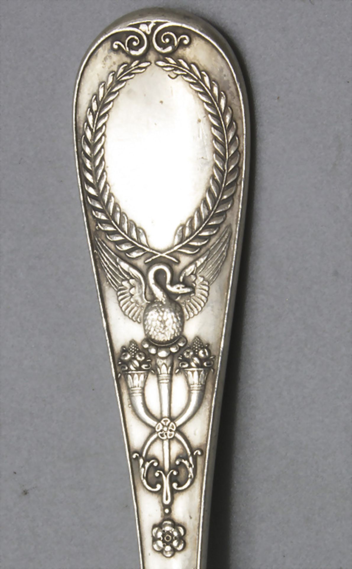 8 Löffel / 8 silver spoons, CARL FABERGÉ, Sankt Petersburg, um 1900 - Bild 5 aus 6