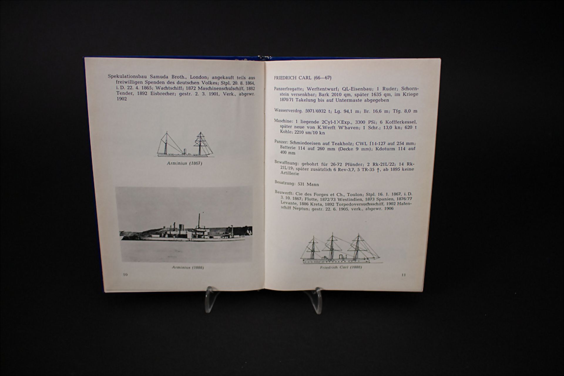 Günther Prochnow: 'Deutsche Kriegsschiffe in zwei Jahrhunderten', 1964, - Image 2 of 3