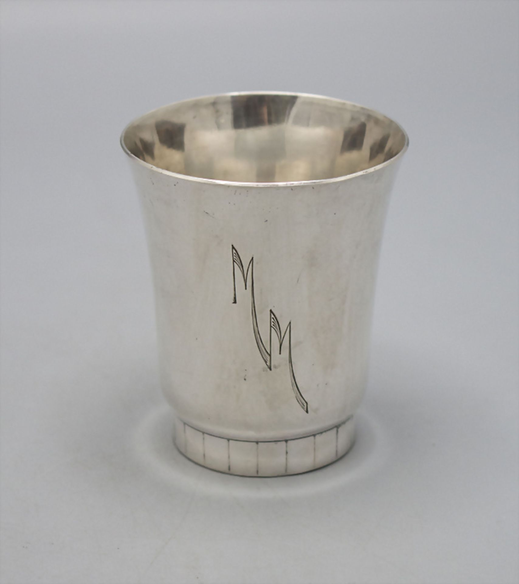 Art Déco Silberbecher / An Art Deco silver beaker, Louis Ravinet & Charles Denfert, Paris, um 1912