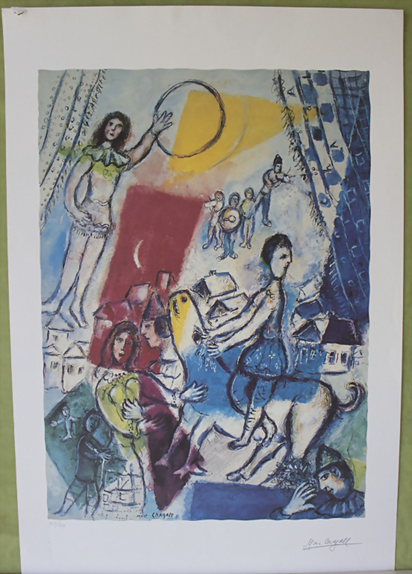 Marc Chagall (1887-1985), 'Cirque' / 'Circus', 20. Jh.