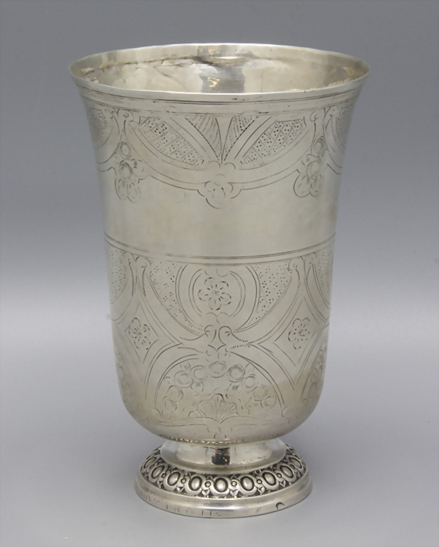 Großer Becher / A large silver beaker / A goblet, Claude Antoine Maillet, Paris, 1789