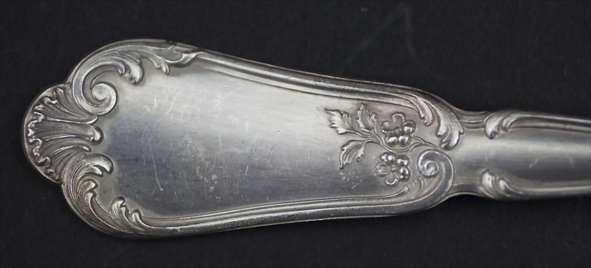 36 tlg. Besteck / A 36-piece set of silver cutlery, Hènin & Cie, Paris, um 1870 - Image 5 of 8