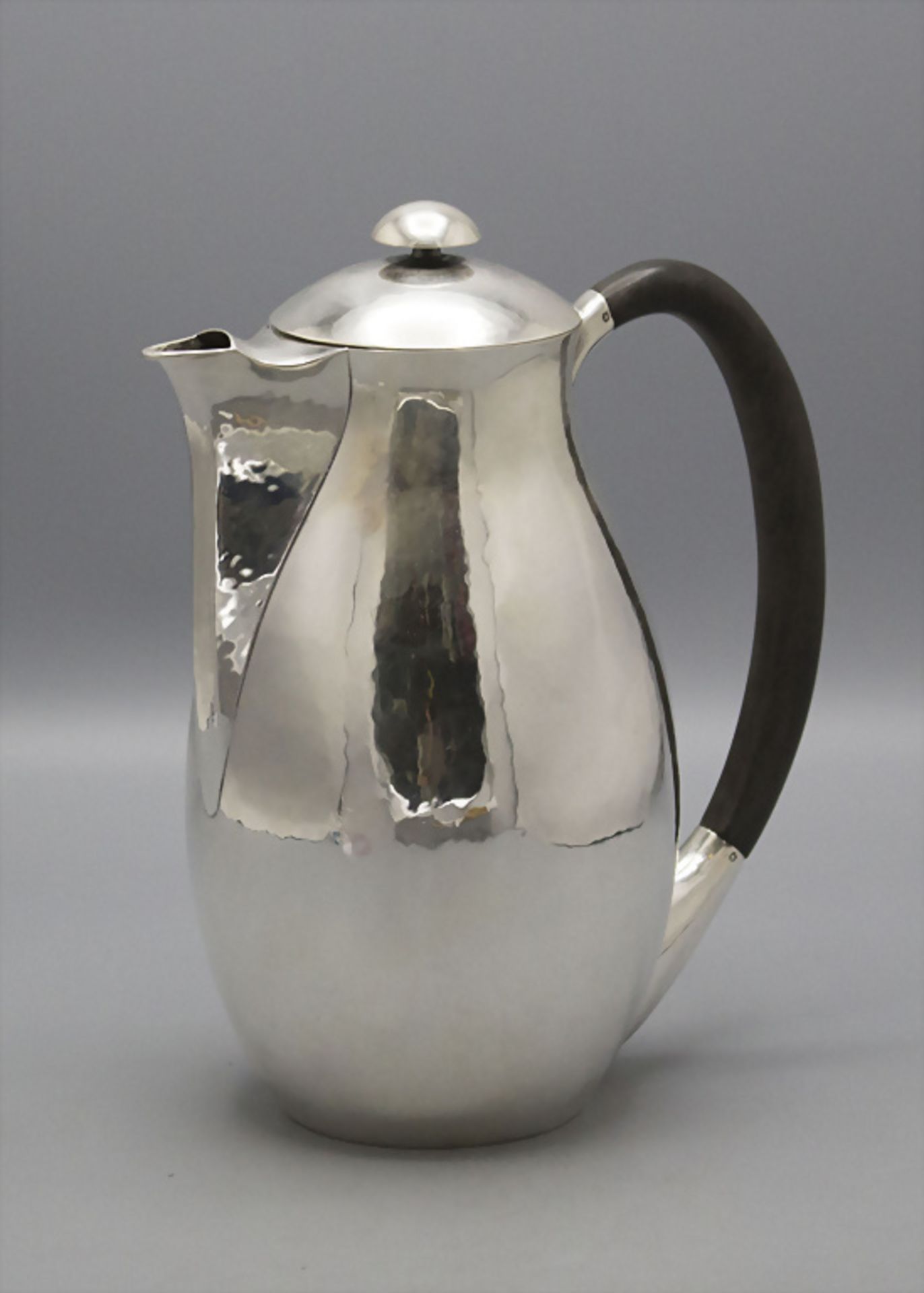 Art Déco Kaffeekern / A silver Art Deco coffee set, Hans Hansen, Denmark, 1930-1932 - Image 2 of 13