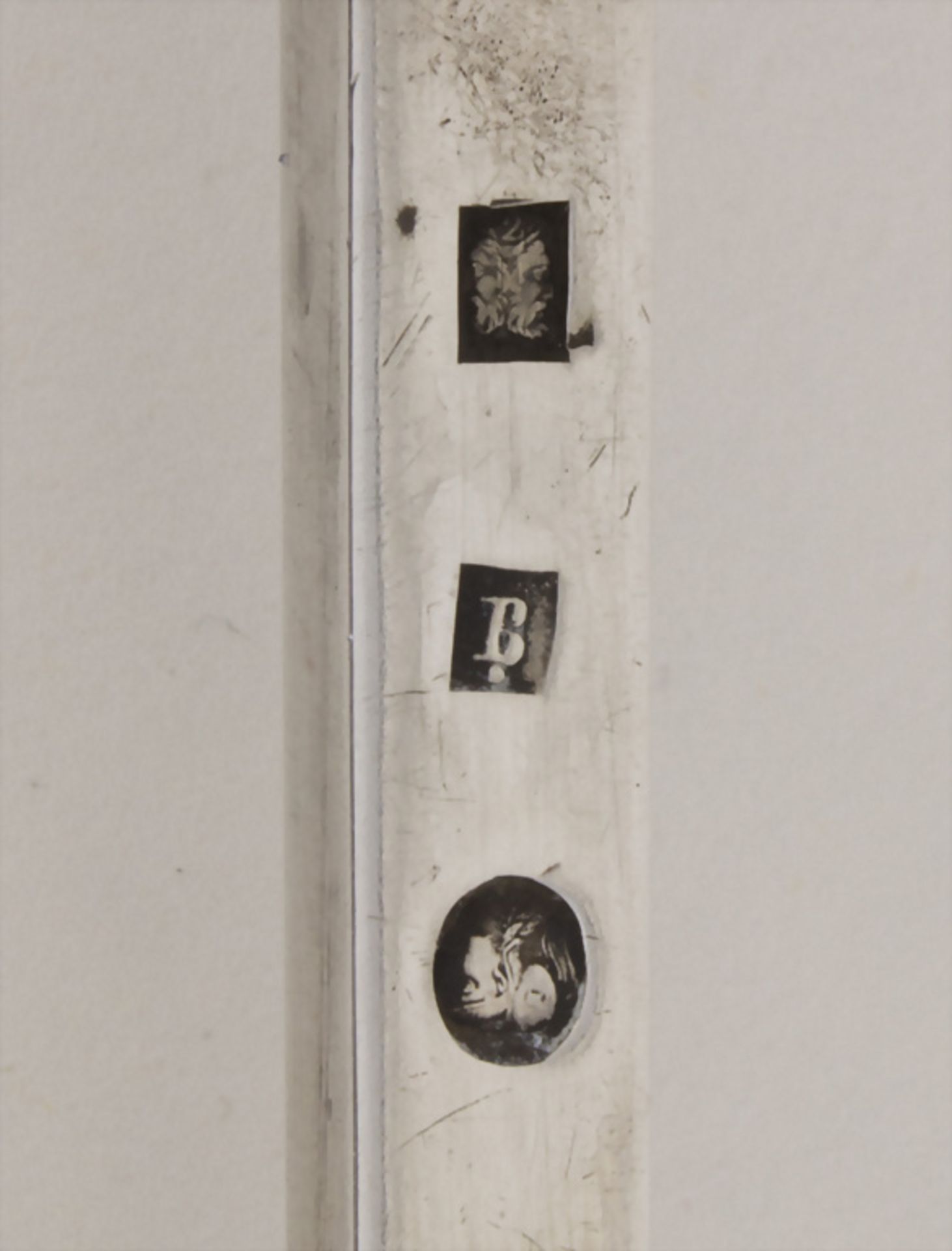 Silberkelle / A silver ladle, Belgien, um 1810 - Bild 3 aus 3