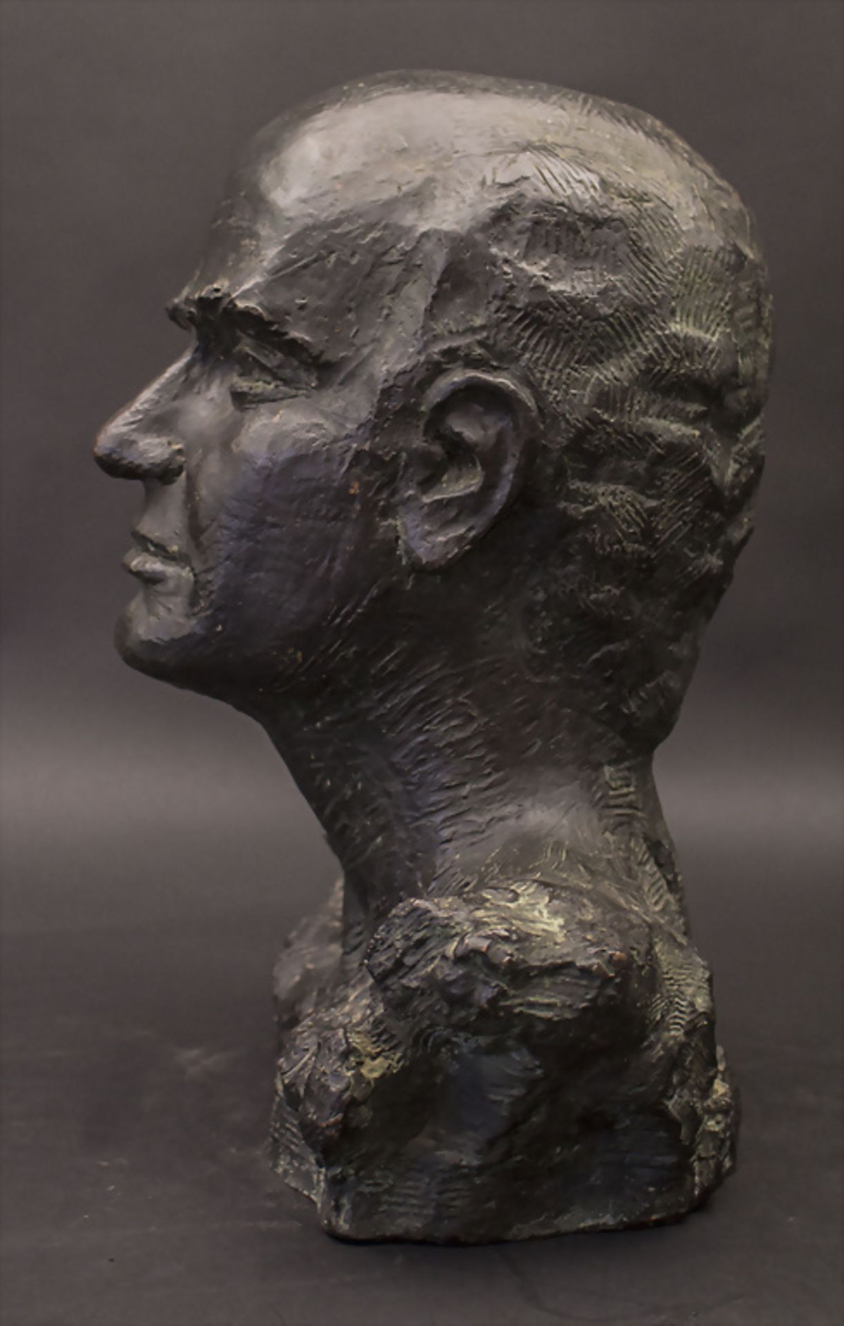 Bronzebüste / A bronze bust, Spanien, um 1930 - Bild 3 aus 7