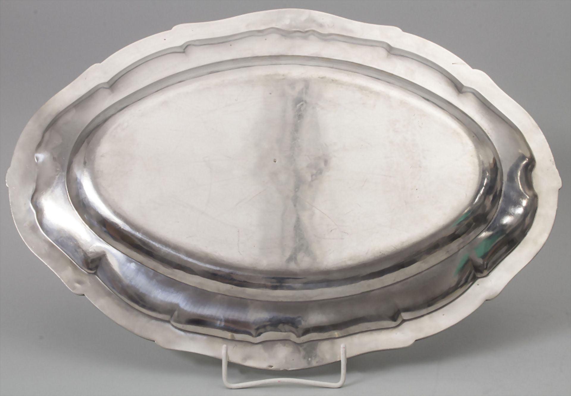 Tablett / A silver tray, Jean Baptist Harleux, Paris, um 1870 - Image 6 of 10