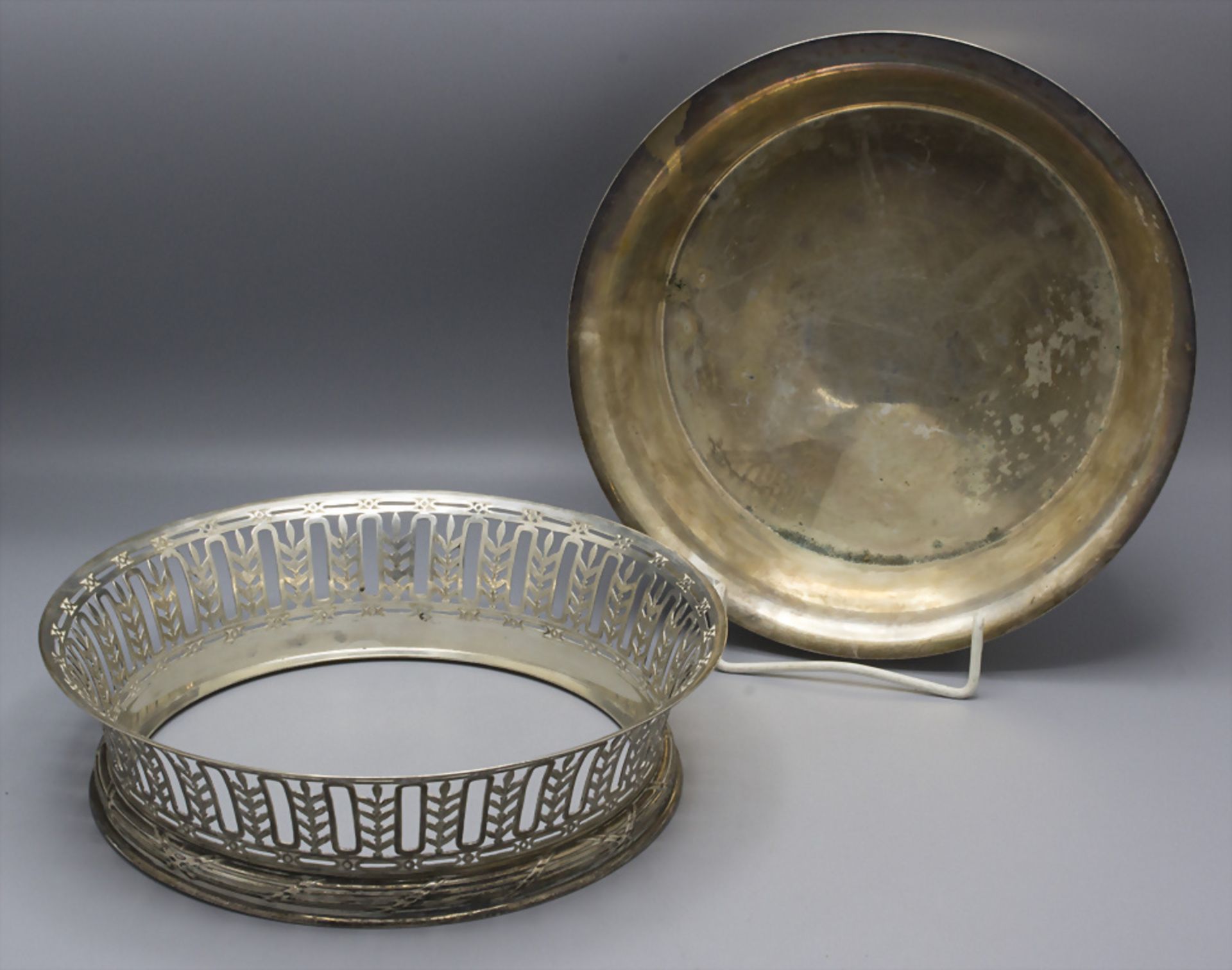 Paar Silberschalen / A pair of silver bowls, Paris, um 1900 - Image 6 of 7