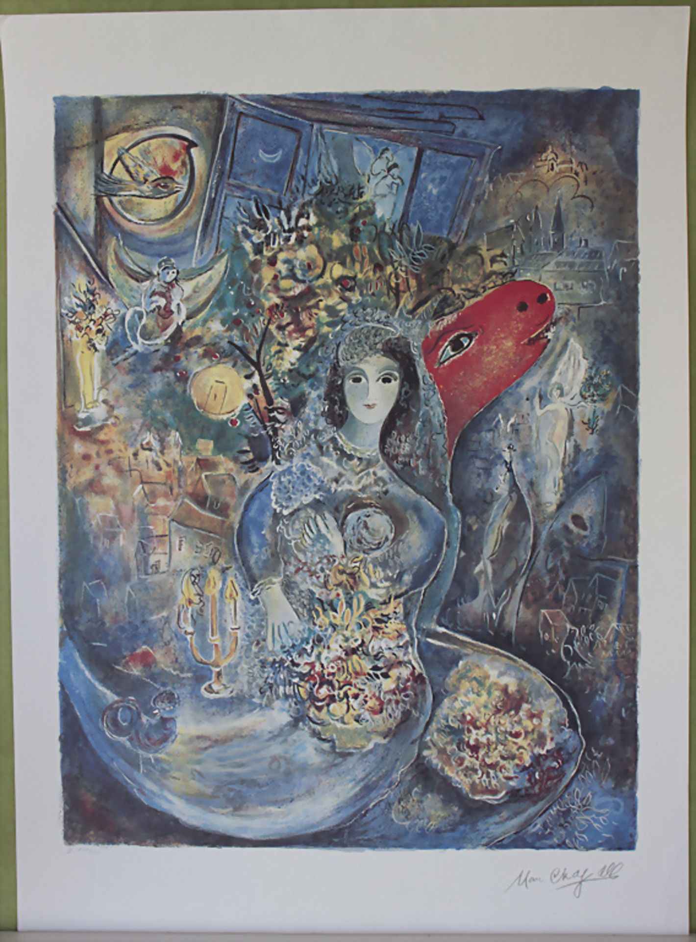 Marc Chagall (1887-1985), Künstlerplakat 'Bella'