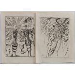 Jacob Steinhardt (1887-1968), 'Zwei Lithografien' / 'Two lithographs', 20. Jh.
