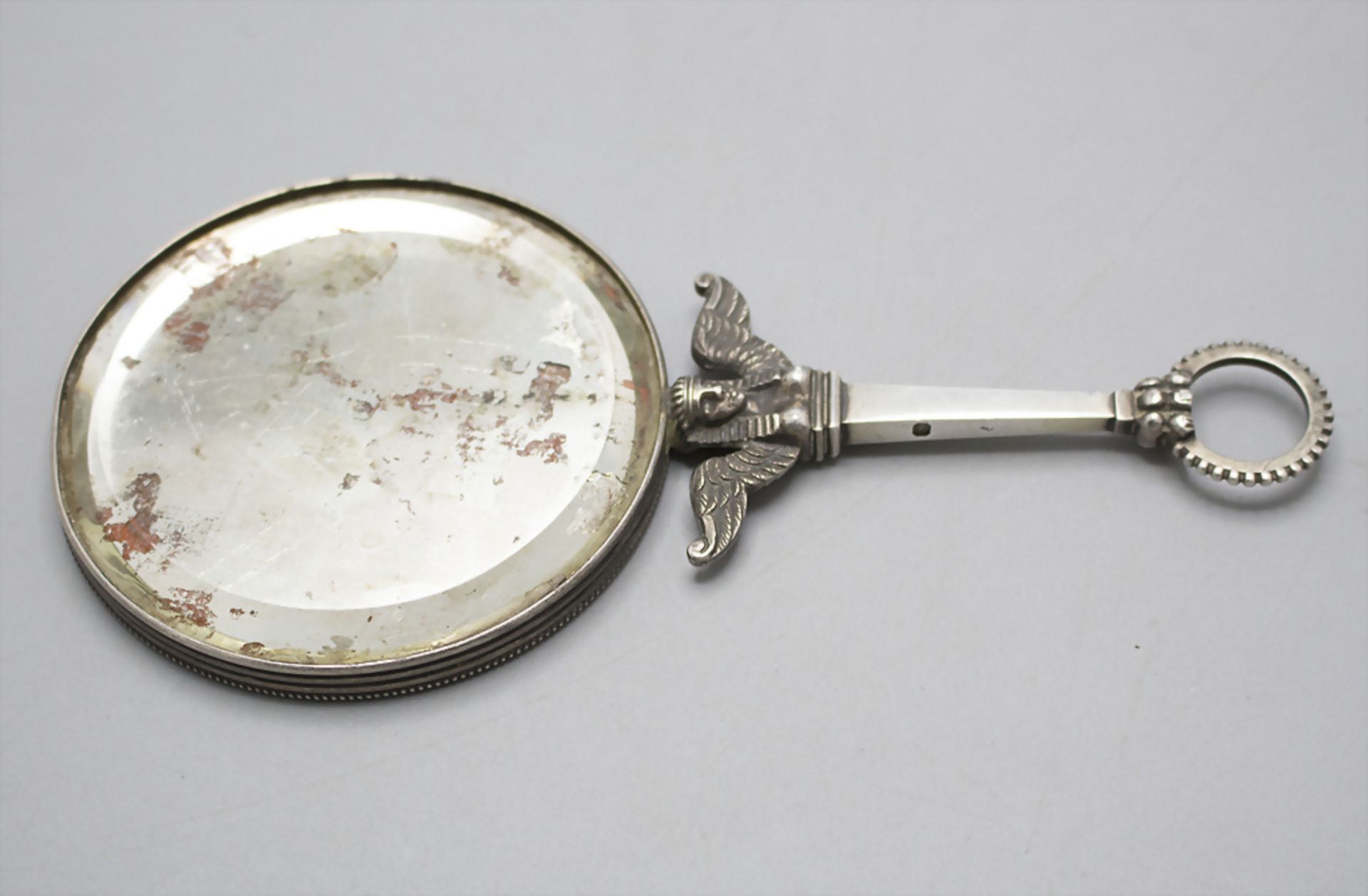 Handspiegel mit einem Sphinx / An Empire-style hand mirror with a sphinx, Maria Remy, Paris, ...