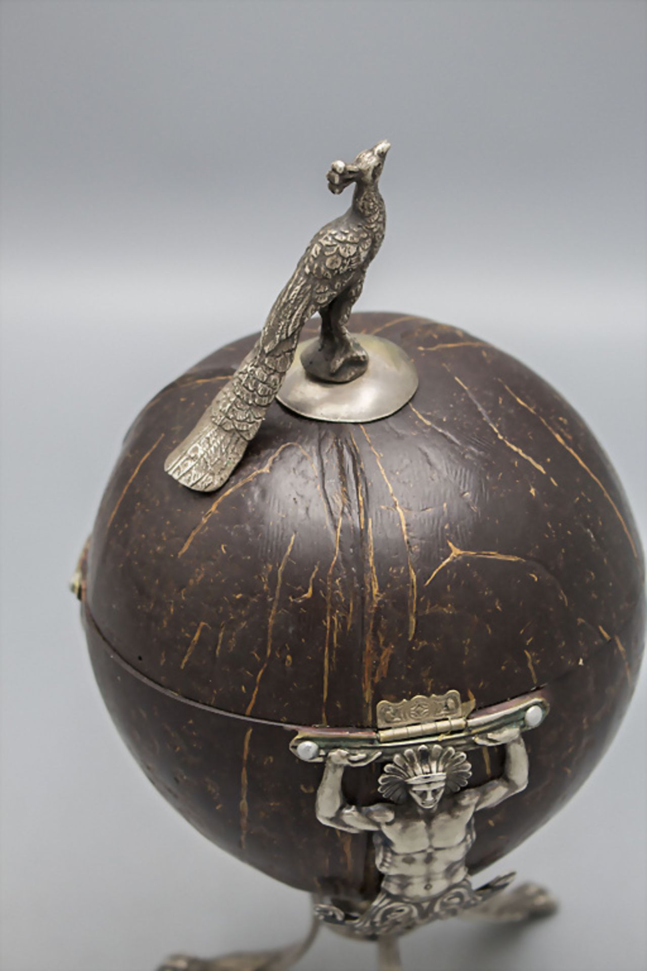 Kokosnuss-Pokal / A coconut cup, Friedrich Proll, Kassel, um 1830 - Bild 5 aus 15