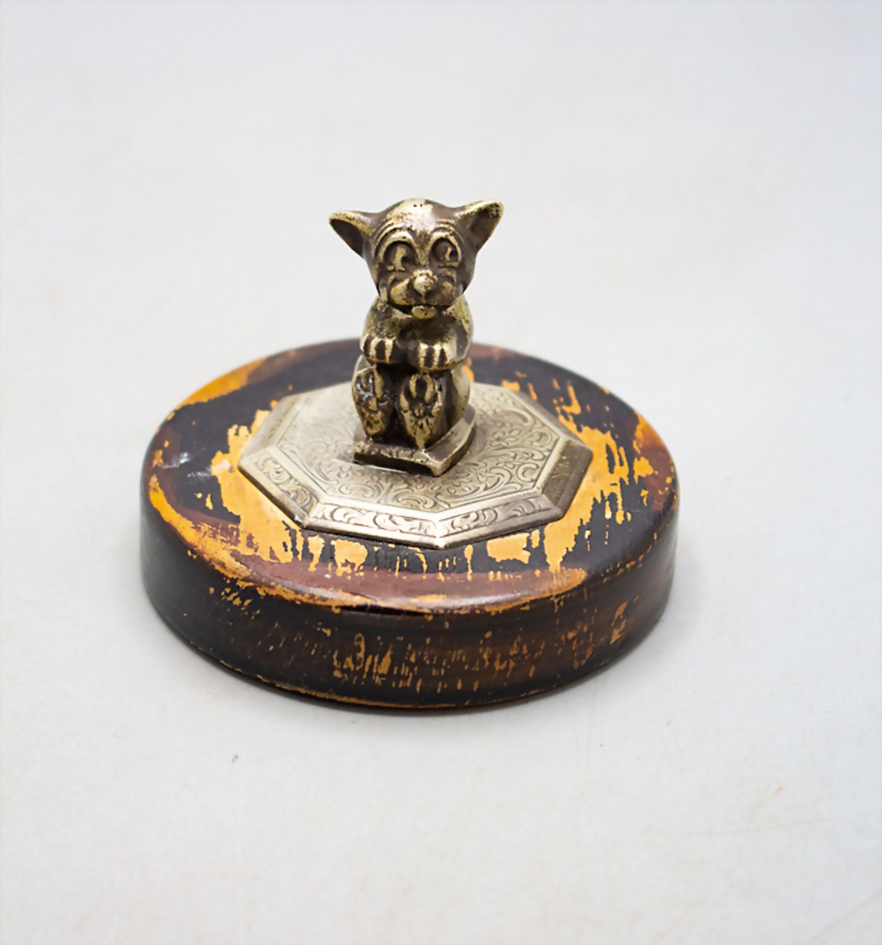 Miniatur Figur 'Bonzo der Hund' / A miniature figurine of 'Bonzo the dog', wohl England, nach 1922 - Bild 5 aus 6