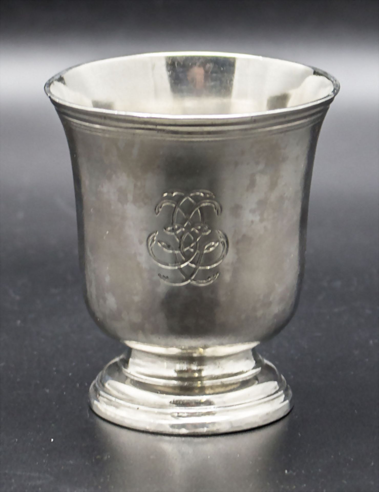 Louis XV Becher / A silver beaker, Henry Lemaine, Vitry le Francois, 1748-1750