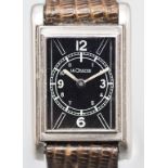 Art Déco Herrenarmbanduhr / A men's wristwatch, LeCoultre, um 1935