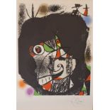 Joan Miró (1893-1983), aus der Serie 'Les révolutions scéniques du XXe siècle', 1975