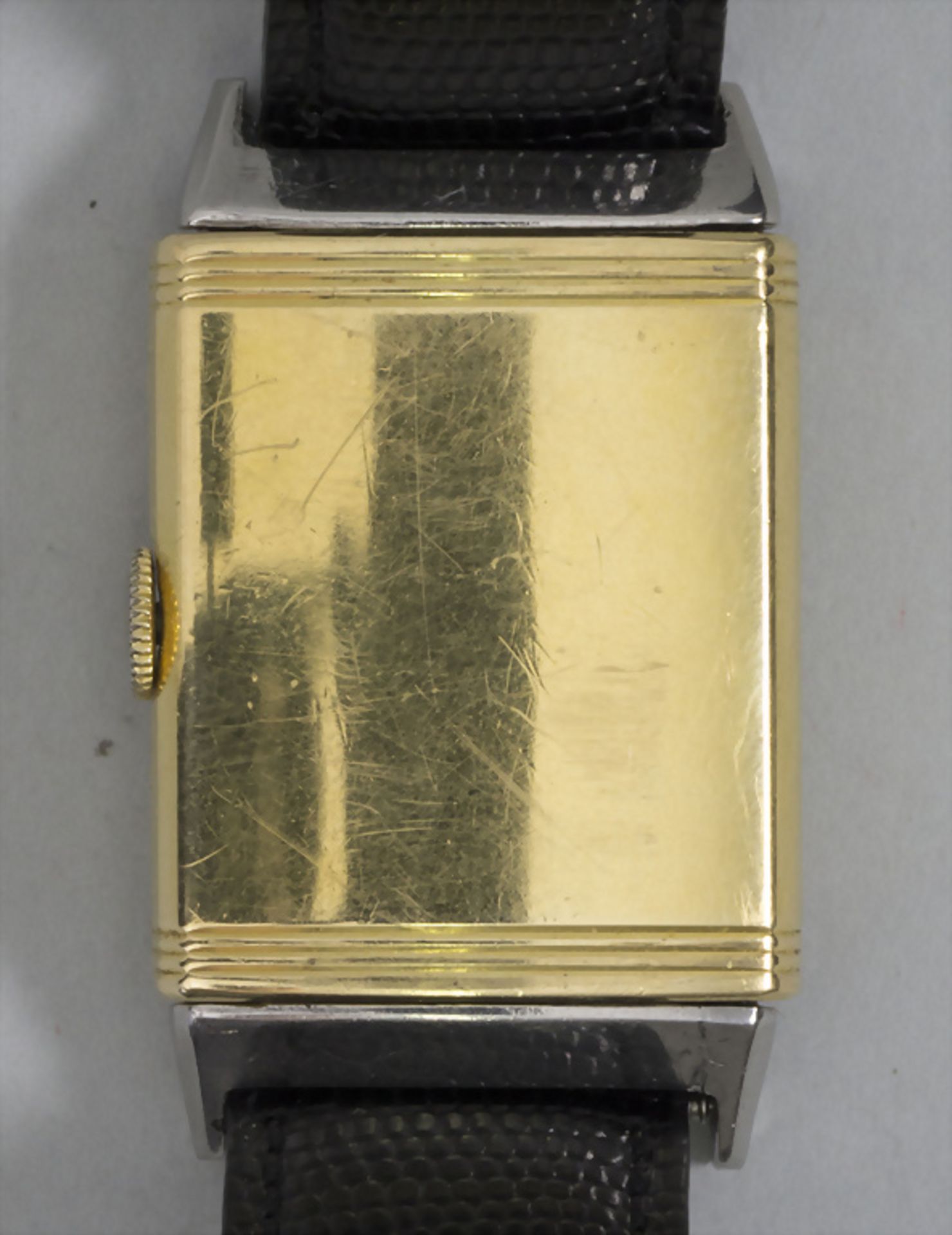 Herrenarmbanduhr Reverso / A men's wristwatch, Jaeger Le Coultre, Schweiz, um 1935 - Image 4 of 5