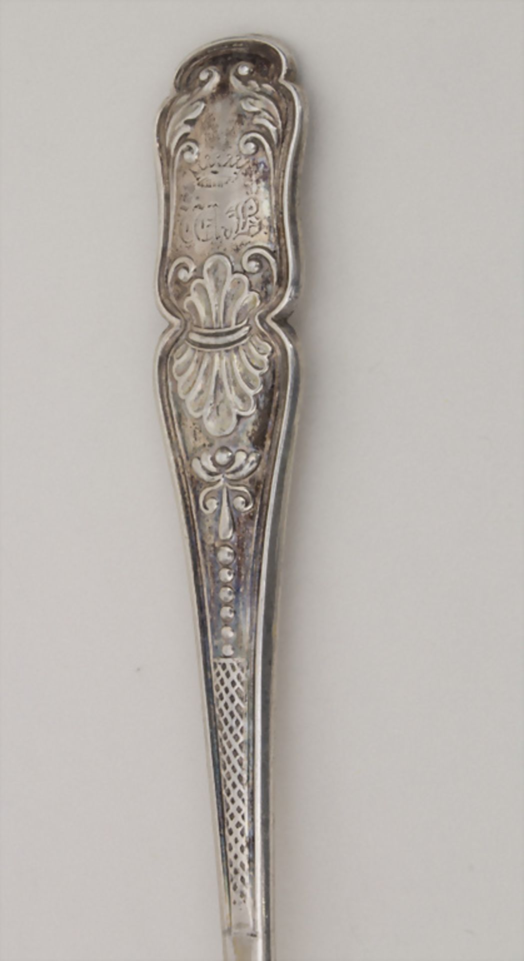 6 Teelöffel / 6 silver tea spoons, um 1800 - Image 5 of 6