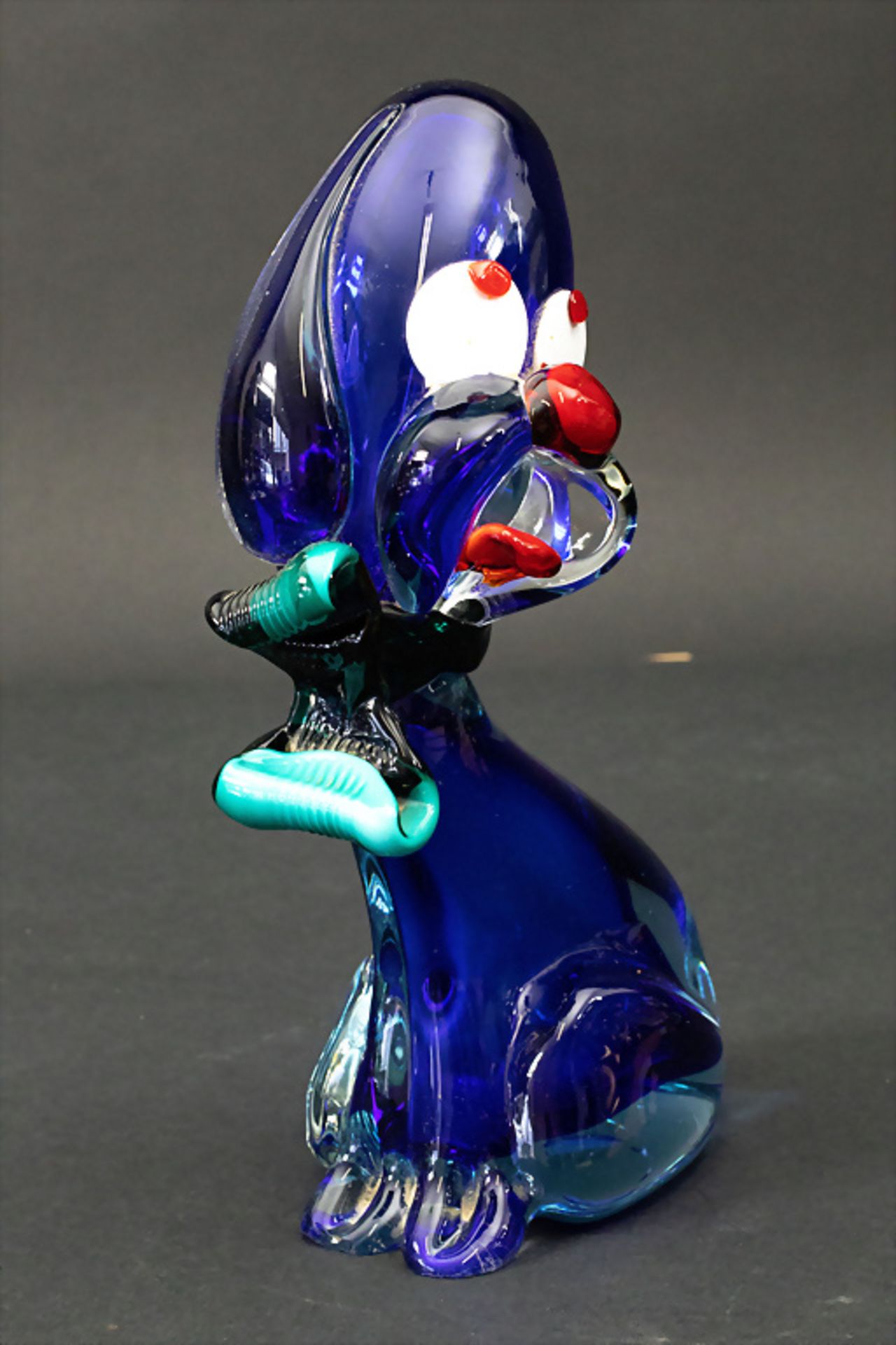 Glasplastik 'Hund' / A glass object 'Dog', wohl Seguso, Murano, 1950er - Bild 3 aus 5