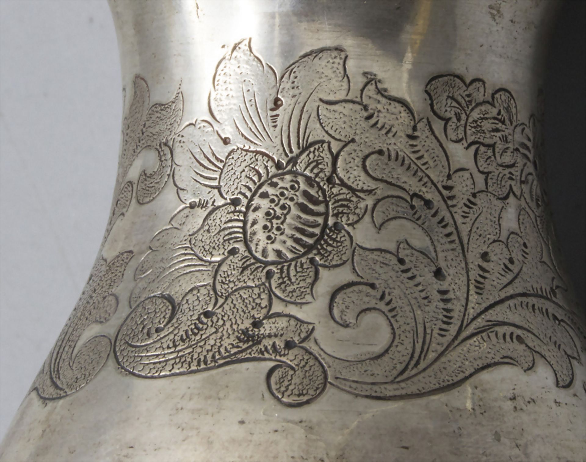 Zuckerstreuer / Poudreuses à sucre en argent / A silver sugar shaker, deutsch, 19. Jh. - Bild 3 aus 8