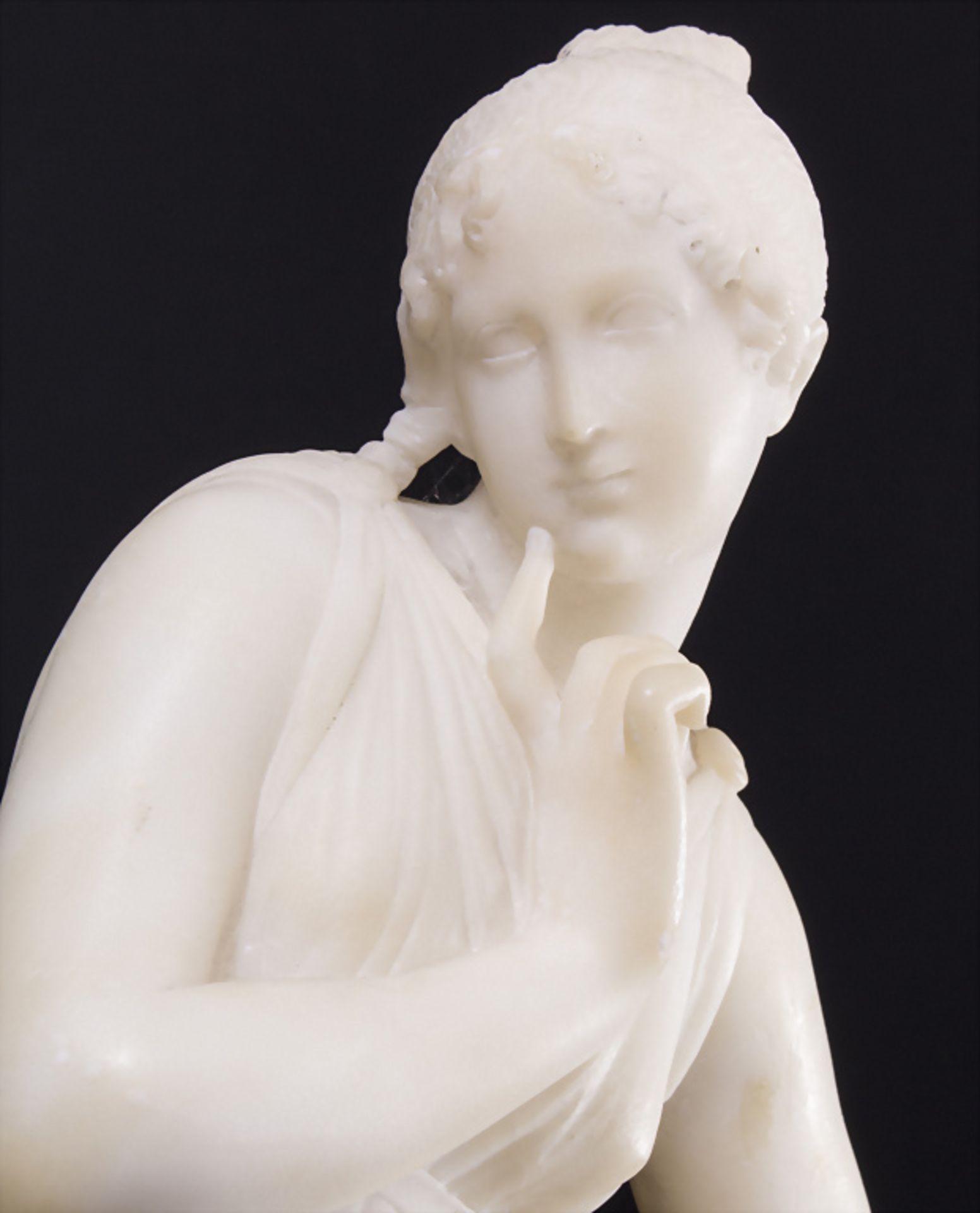 Alabaster Figur / An alabaster sculpture, Italien, um 1900 - Image 3 of 11