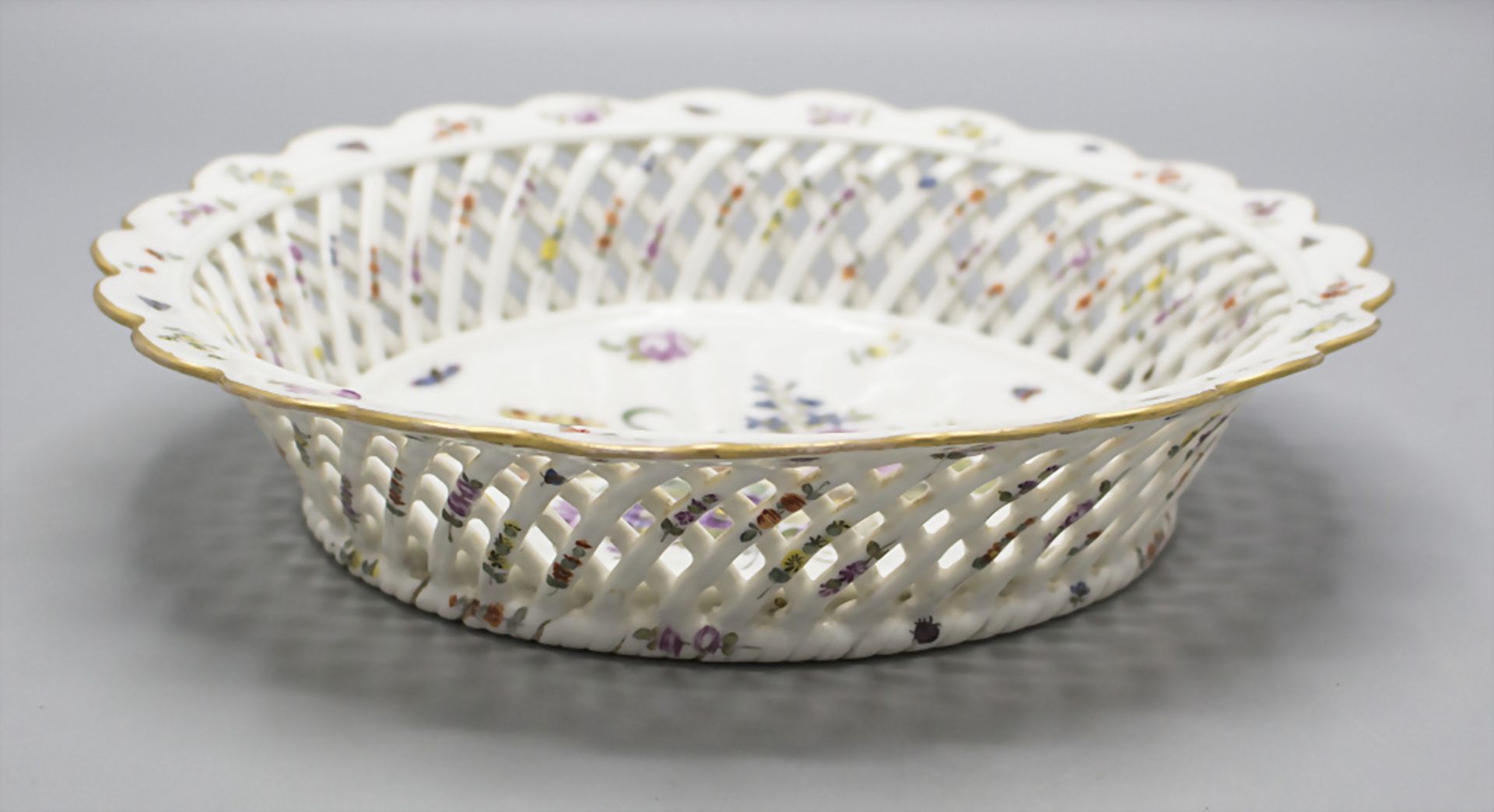 Korbschale / An openwork basket, Arnold Rup-Leprince, Paris, um 1890 - Image 2 of 4