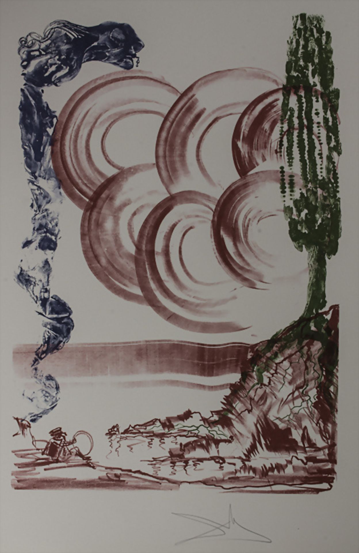 Salvador Dali (1904-1989), 'Atmos' aus 'La suite Colibri', 1973 - Image 2 of 7