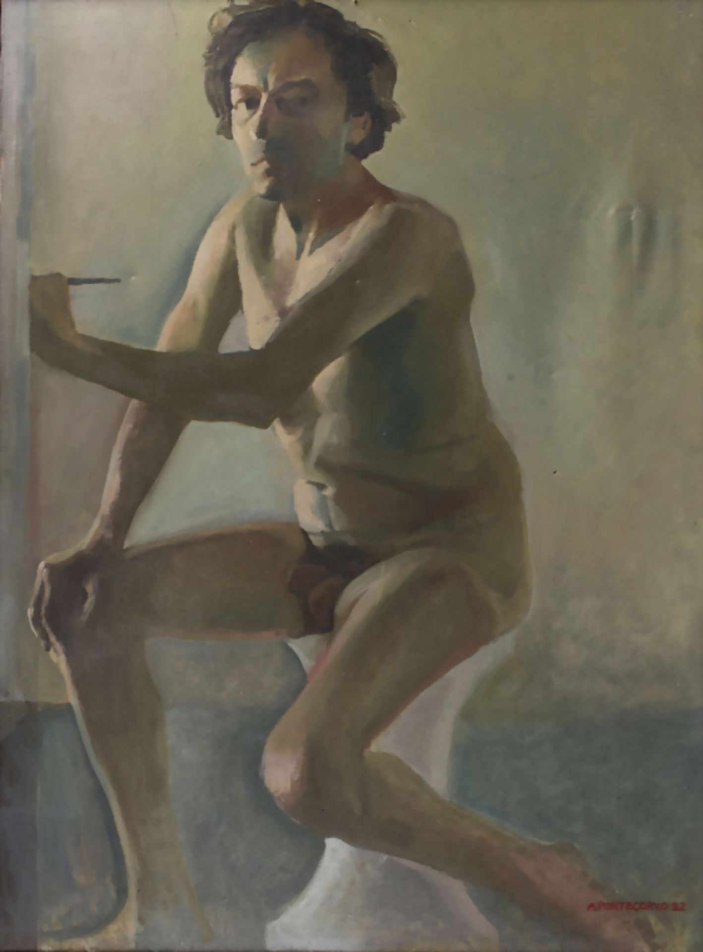 Alain PONTECORVO, 'Selbstporträt' / 'A self portrait', 1992